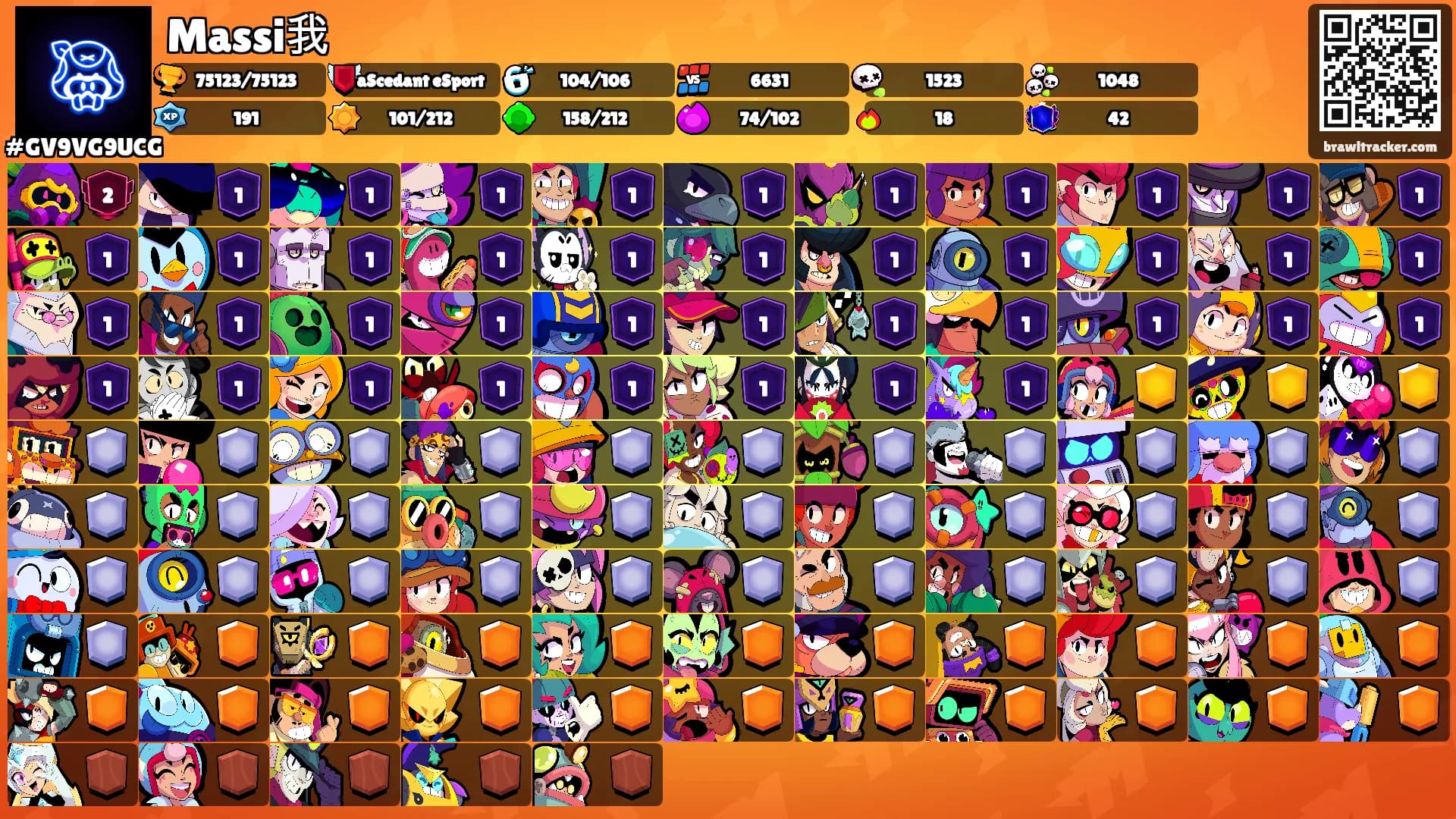 Massi我's Ranks