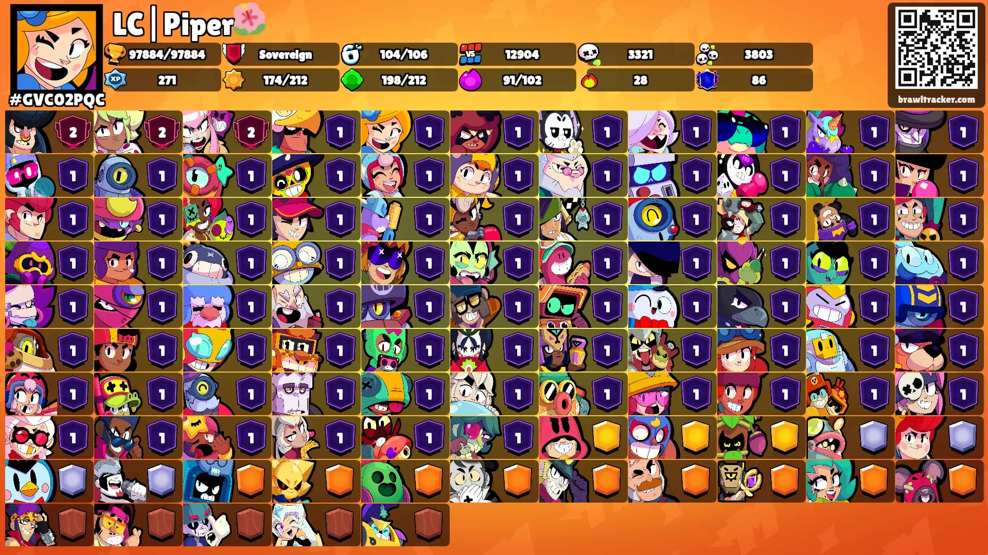 LC|Piper🌺's Ranks
