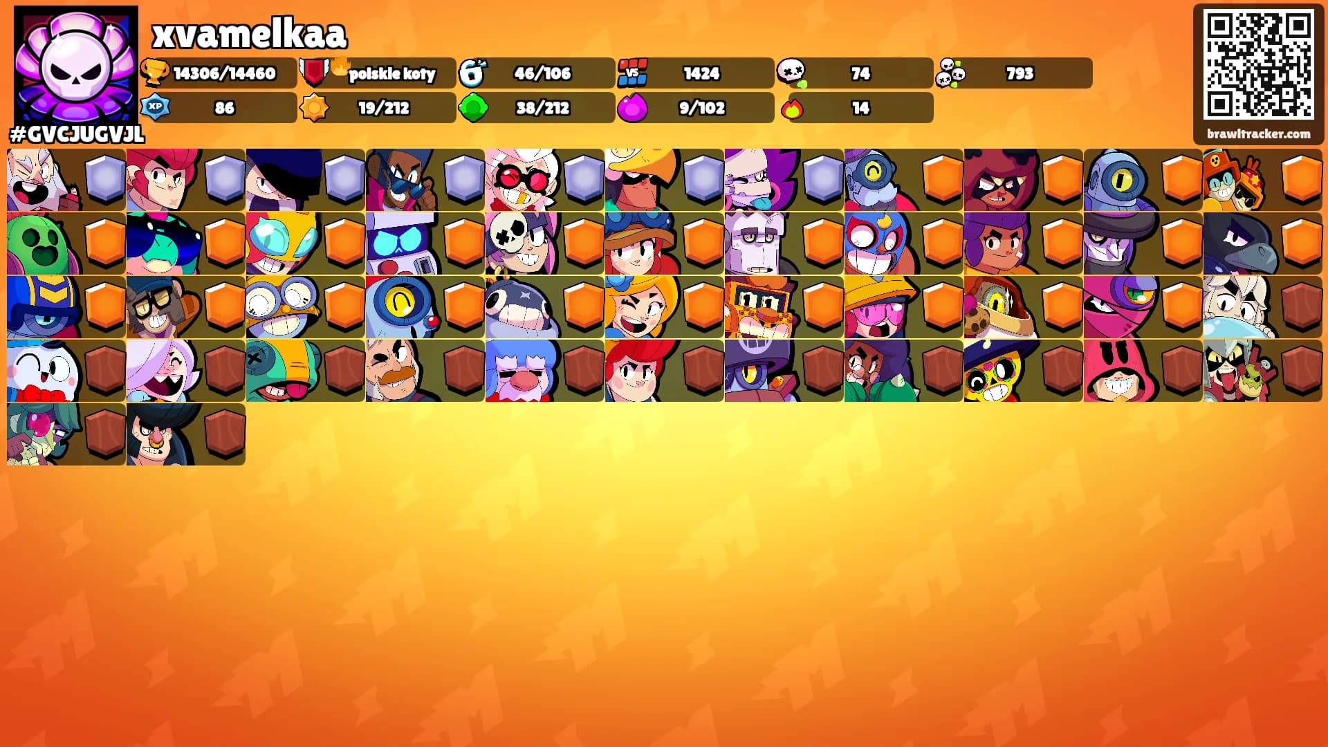 xvamelkaa's Ranks