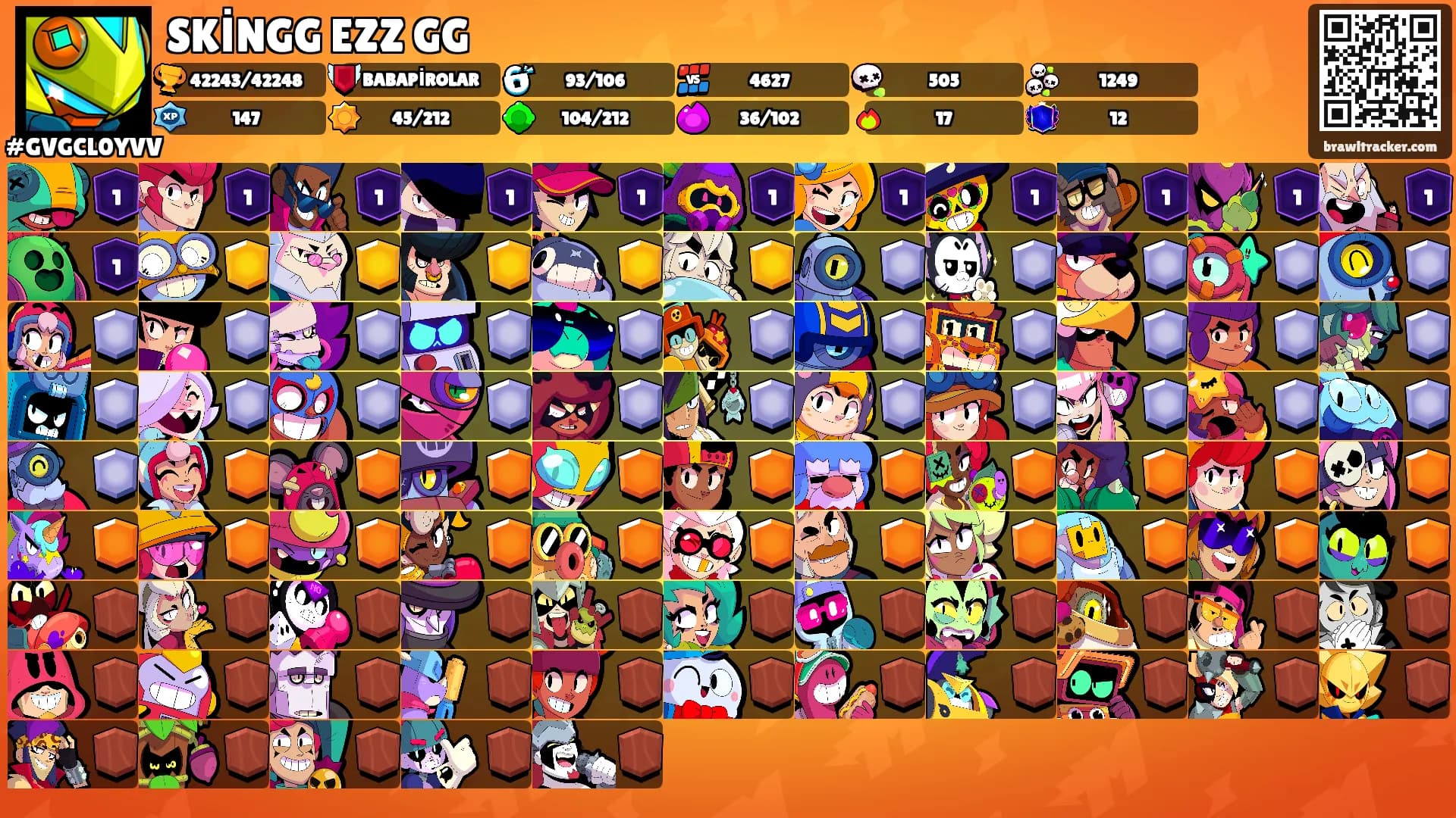 SKİNGG EZZ GG's Ranks