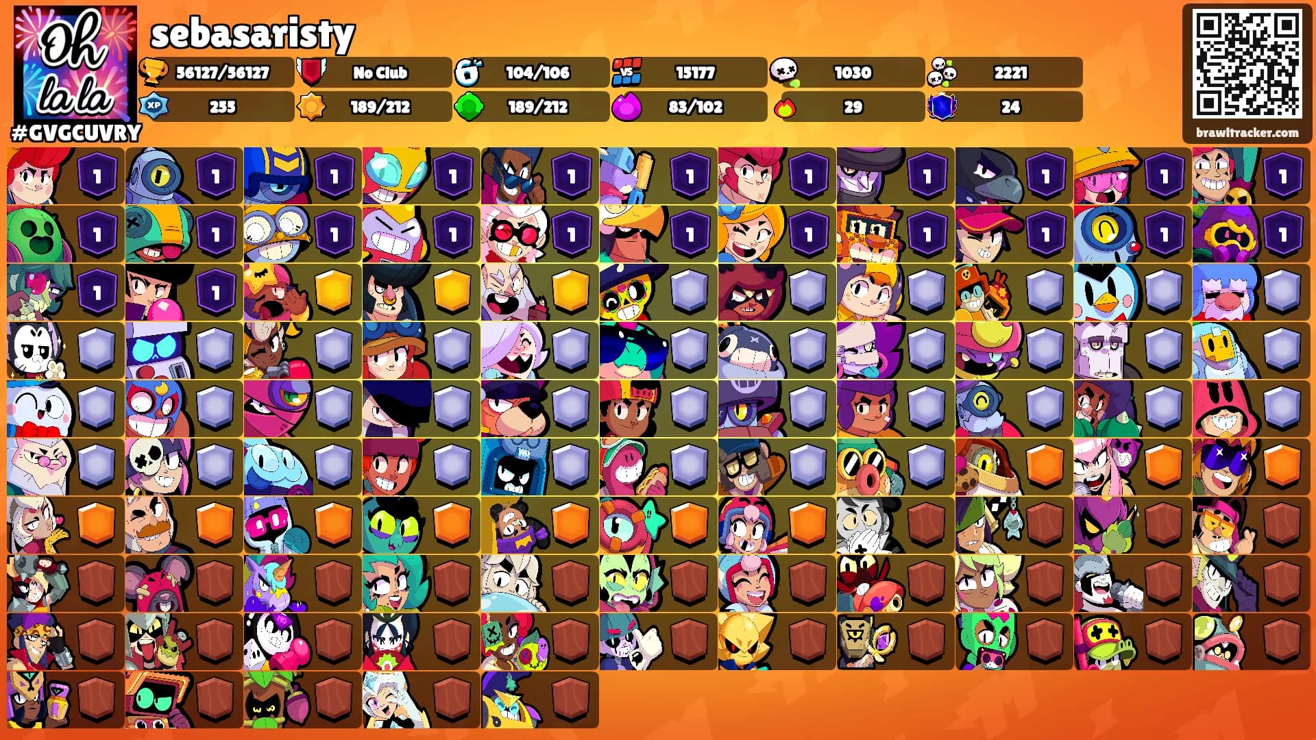 sebasaristy's Ranks