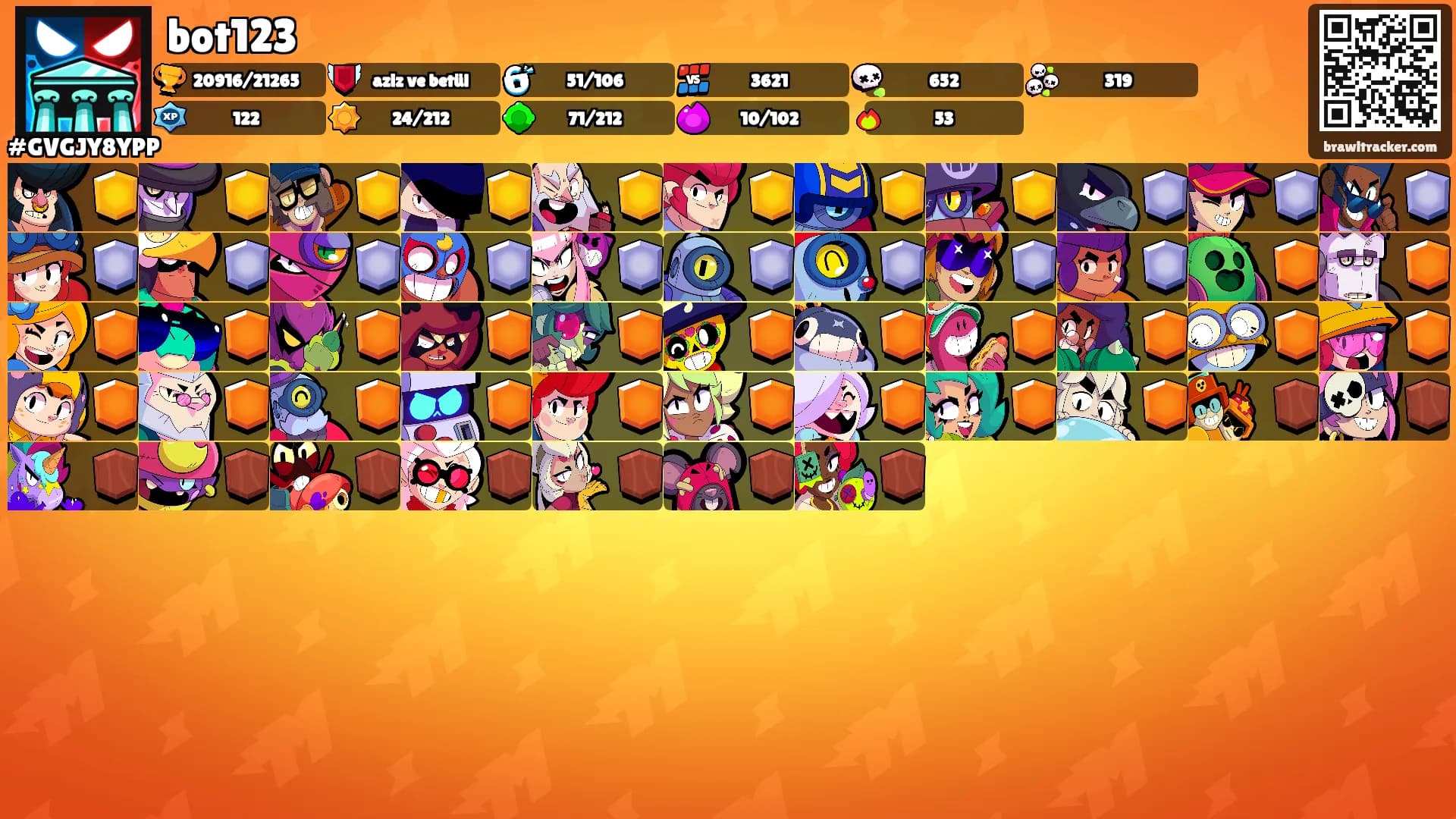 bot123's Ranks