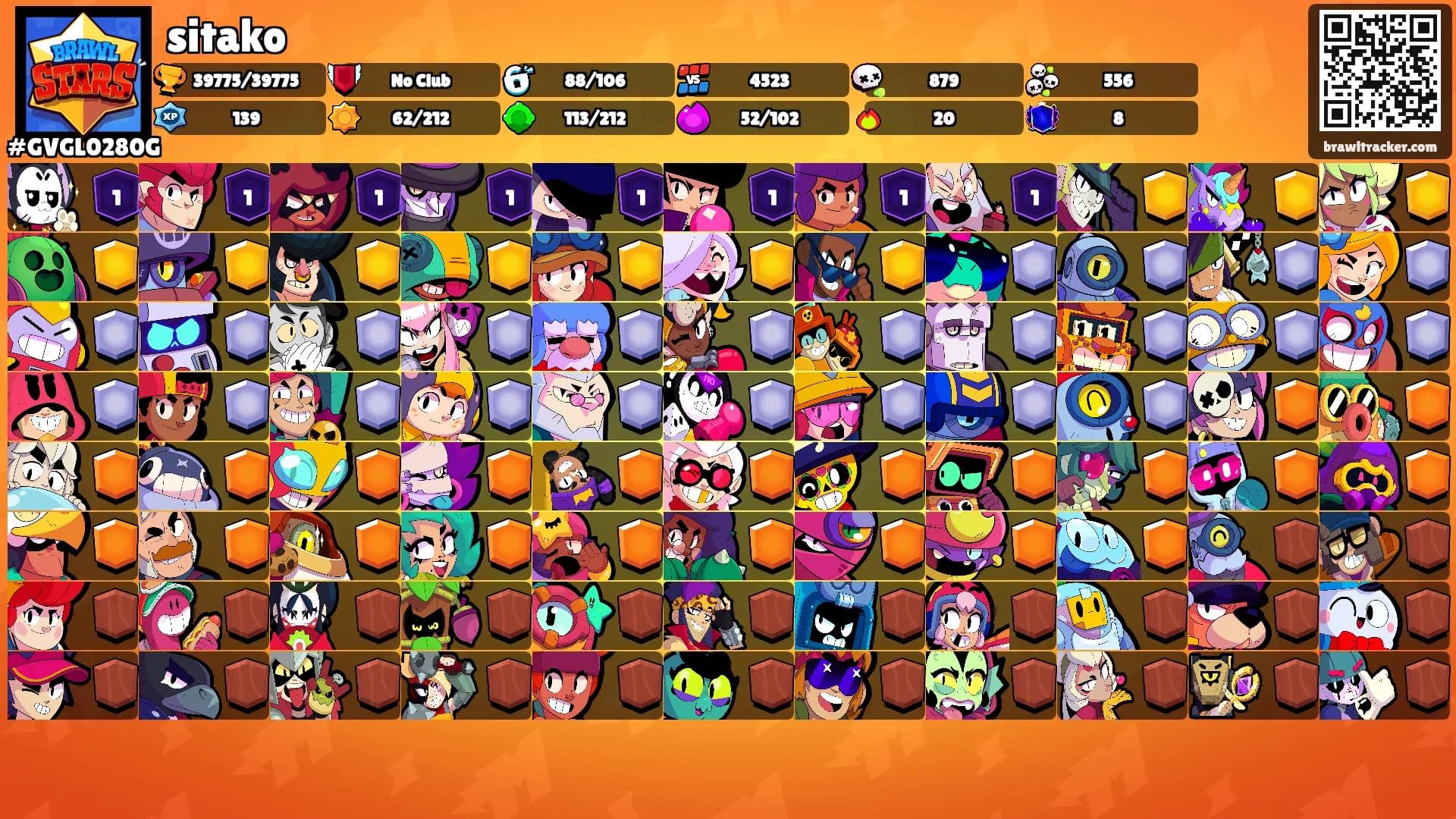 sitako's Ranks
