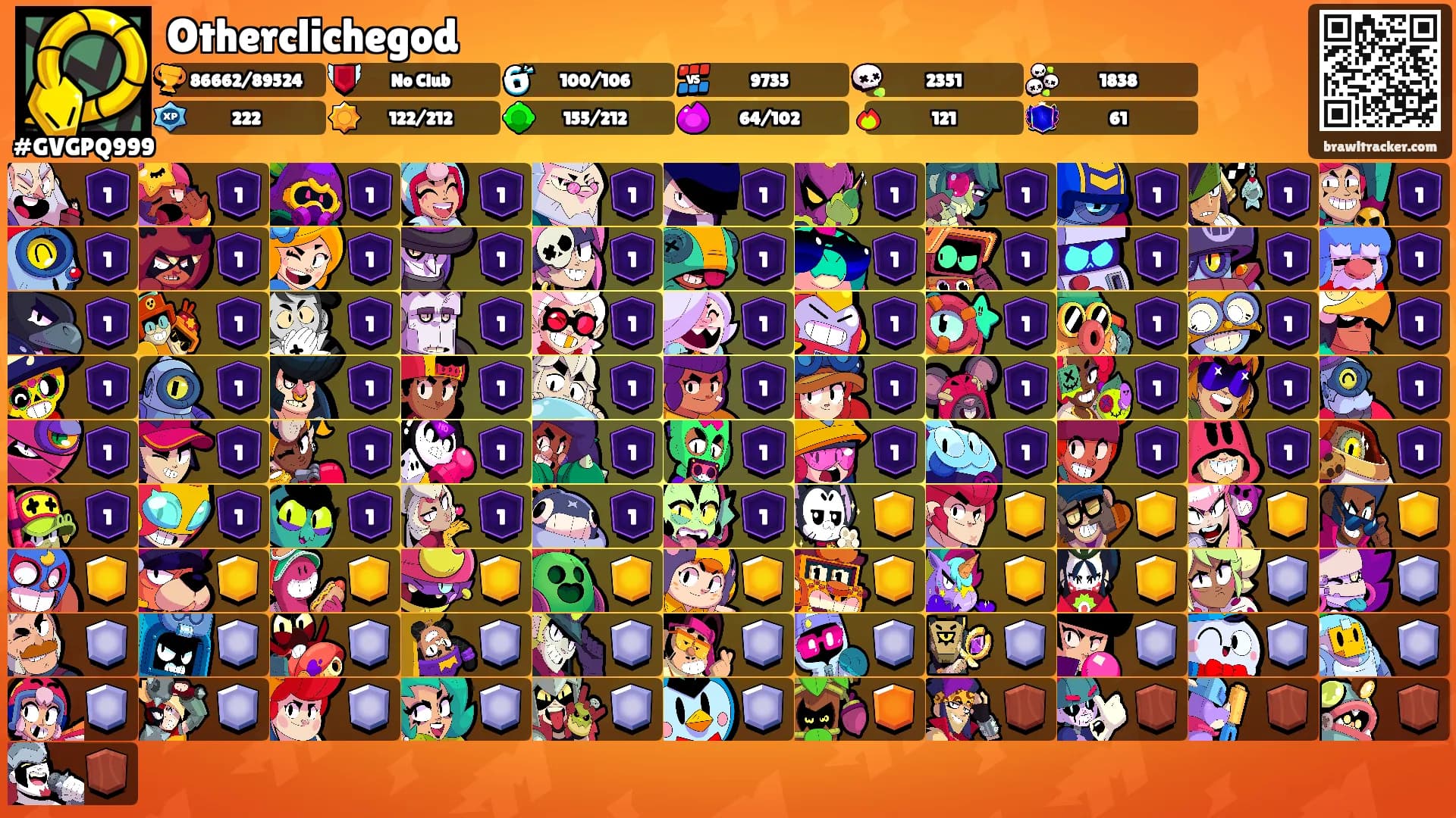 Otherclichegod's Ranks