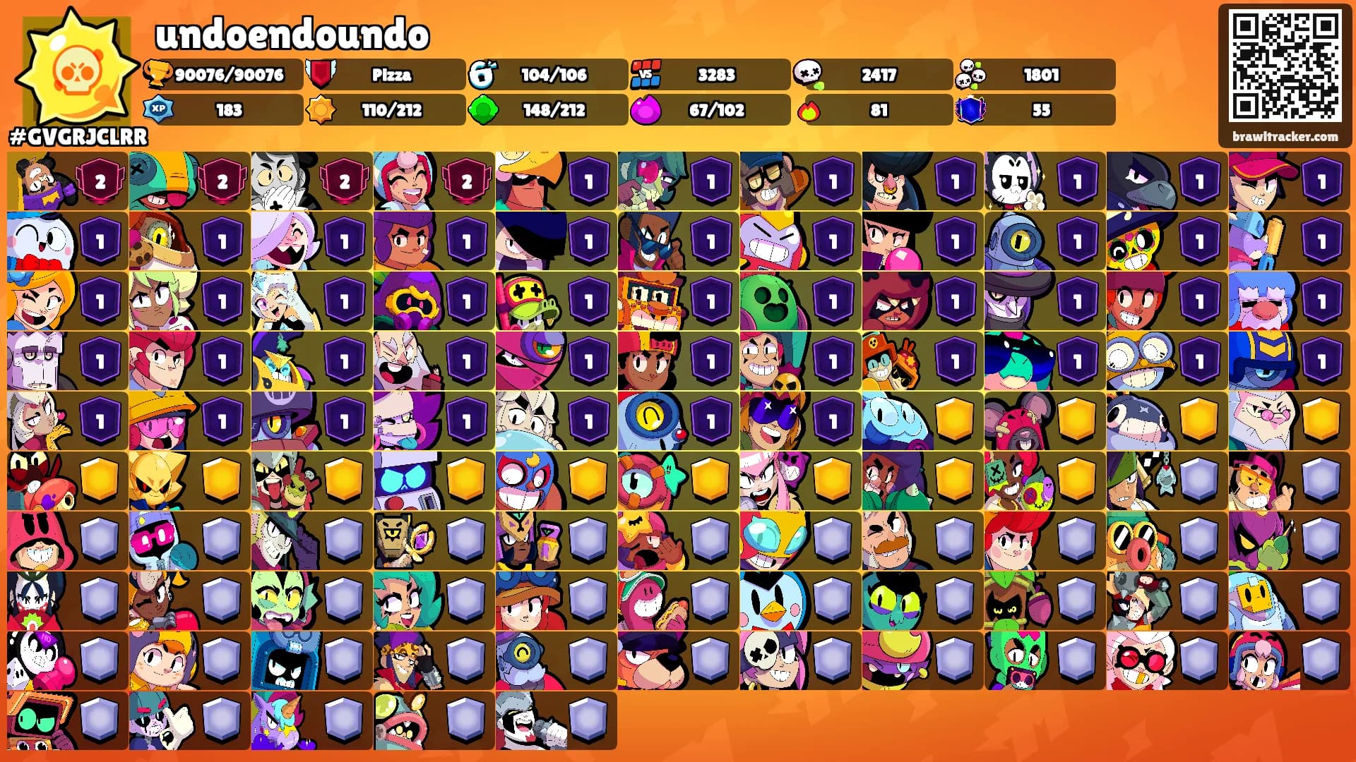 undoendoundo's Ranks