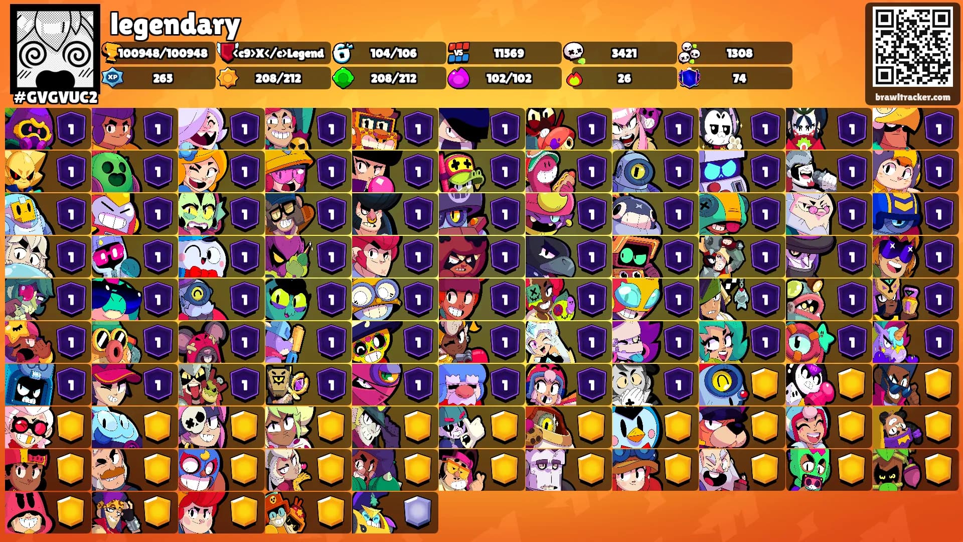 legendary's Ranks