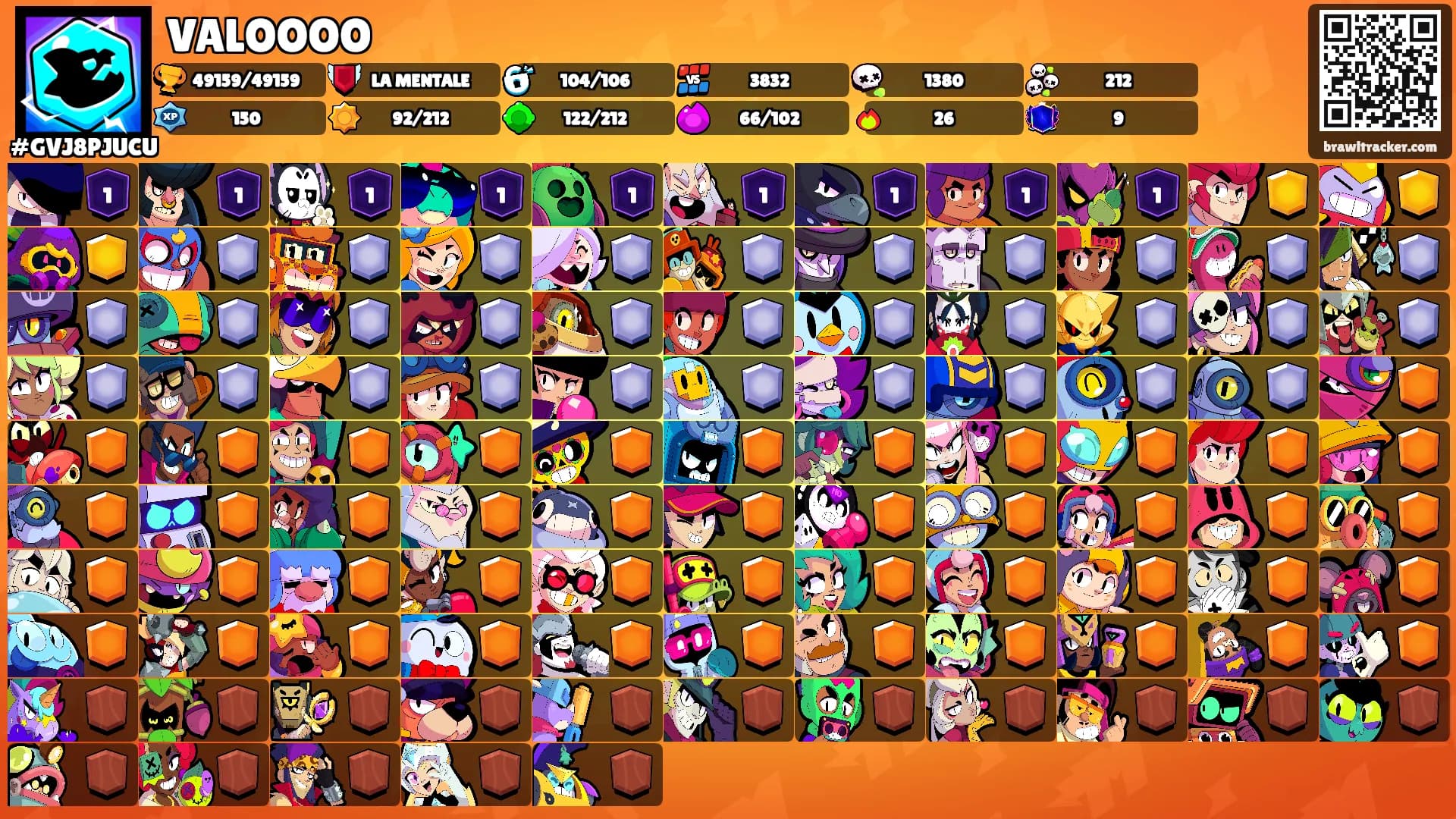 VALOOOO's Ranks