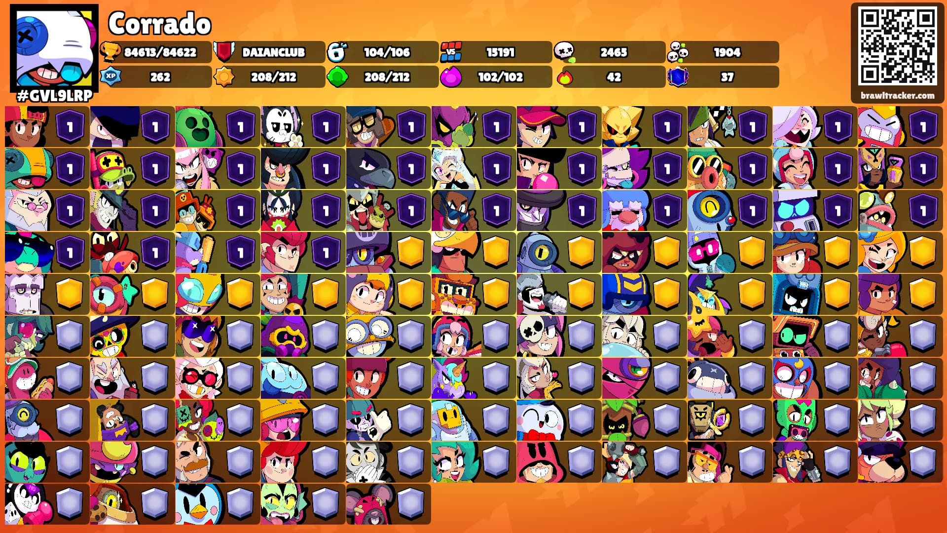 Corrado's Ranks