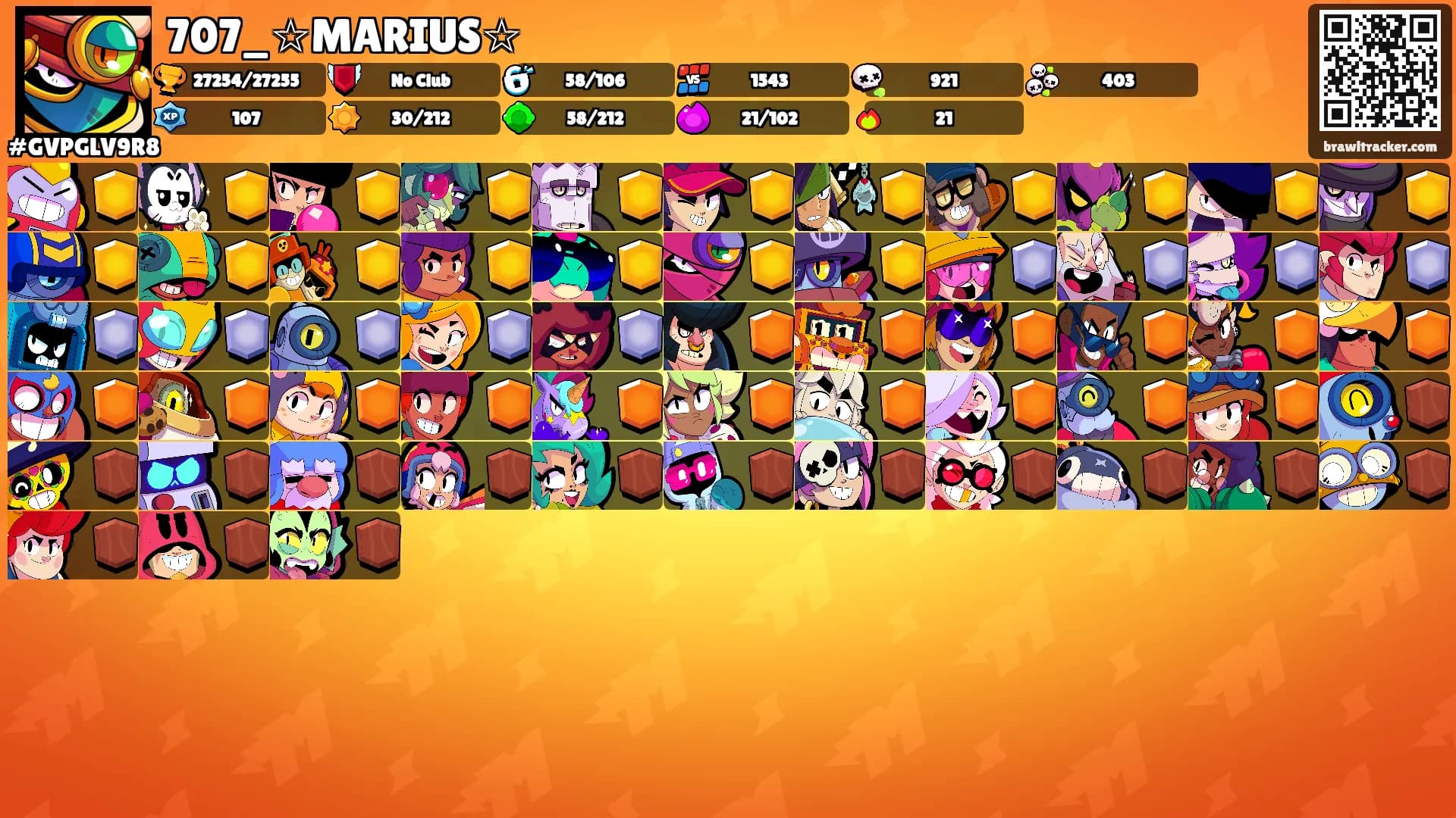 707_☆MARIUS☆'s Ranks
