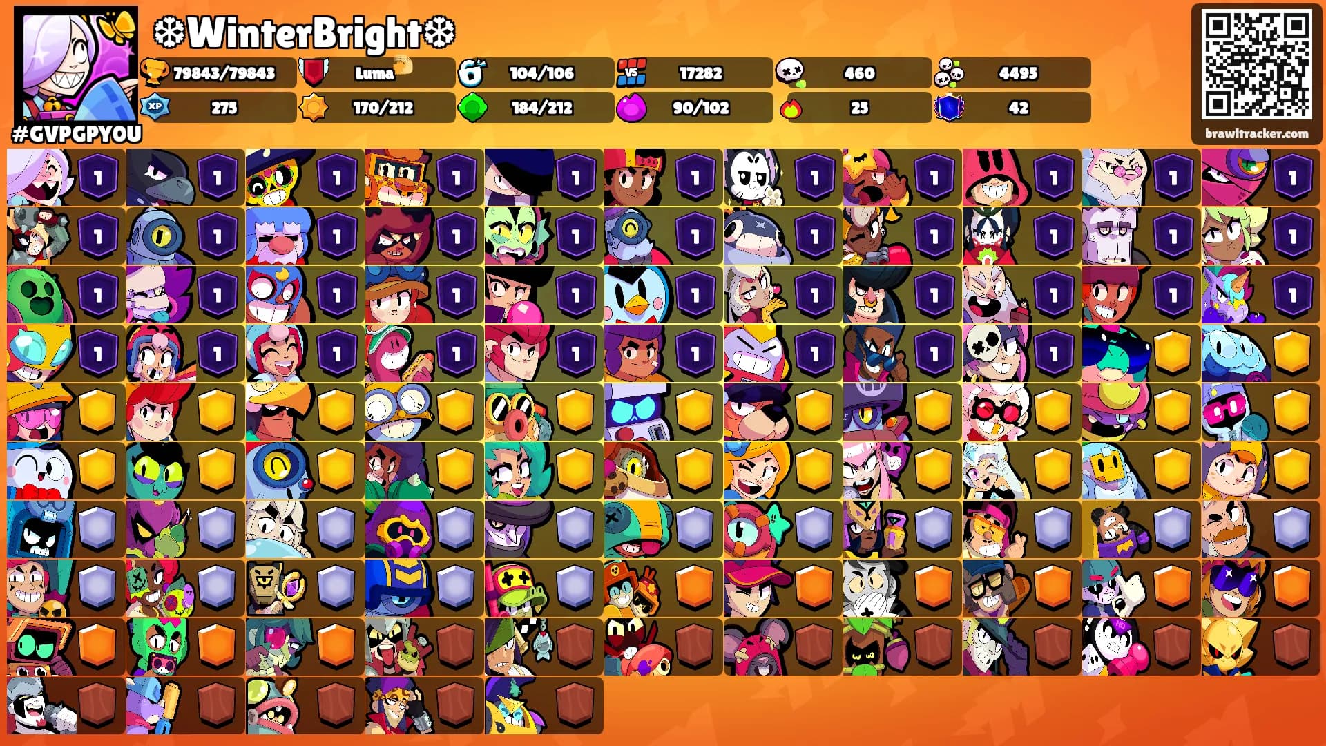 ❆WinterBright❆'s Ranks