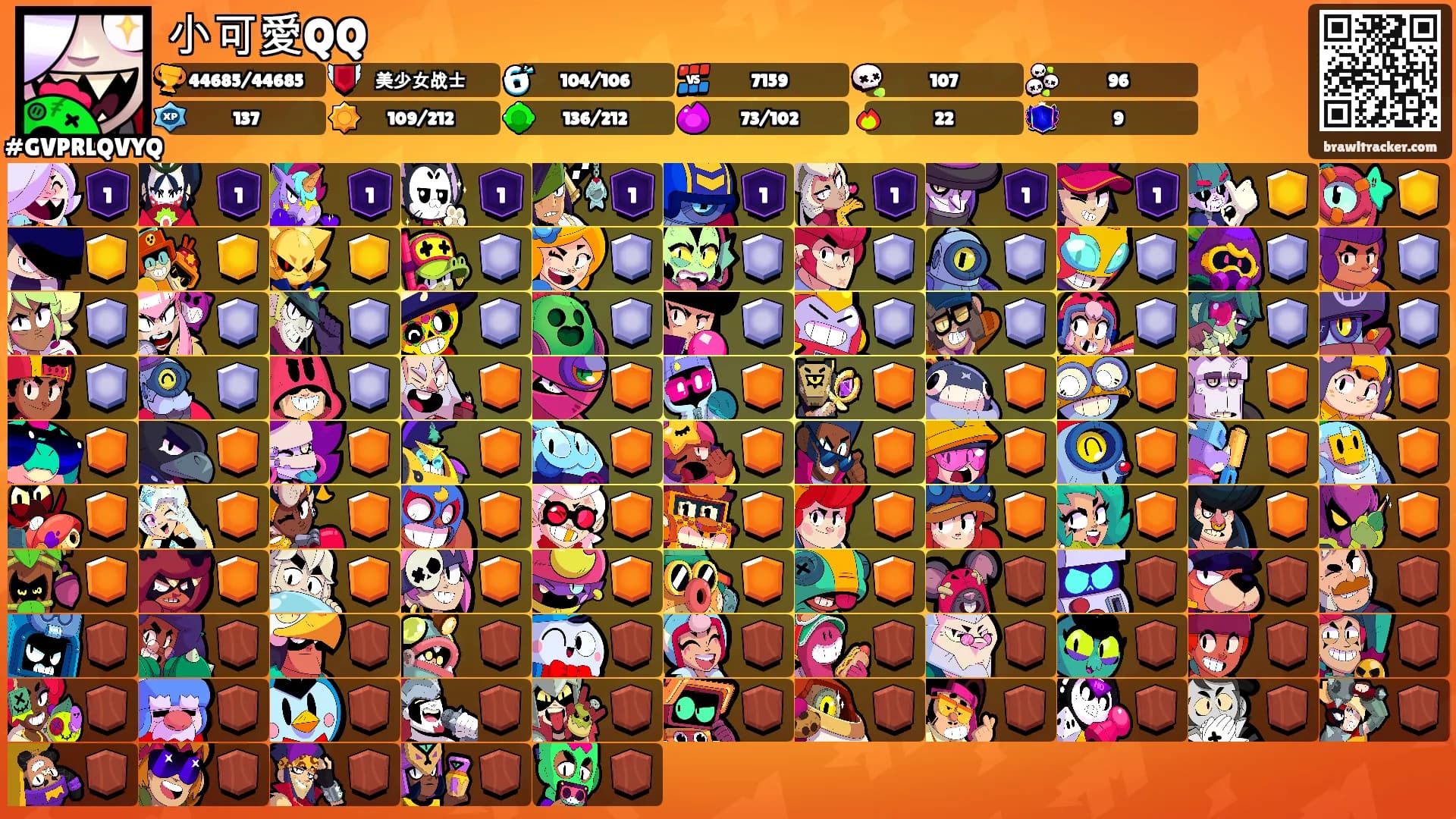 小可愛QQ's Ranks
