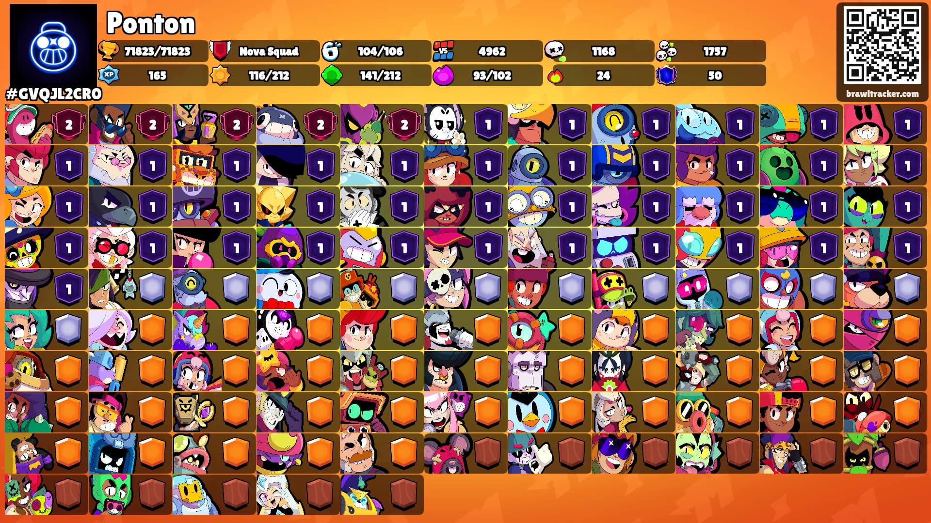 Ponton's Ranks