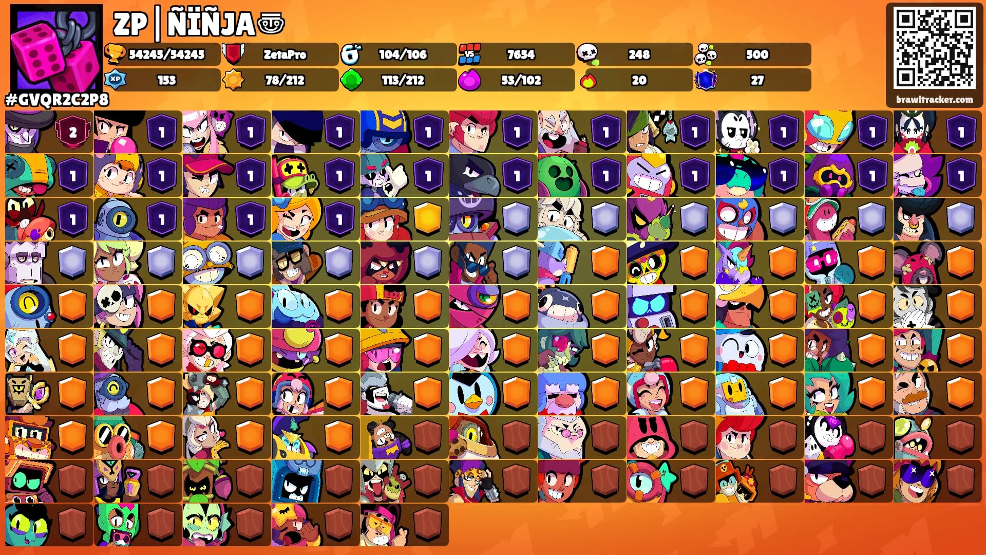 ZP|ÑÏÑJA〠's Ranks