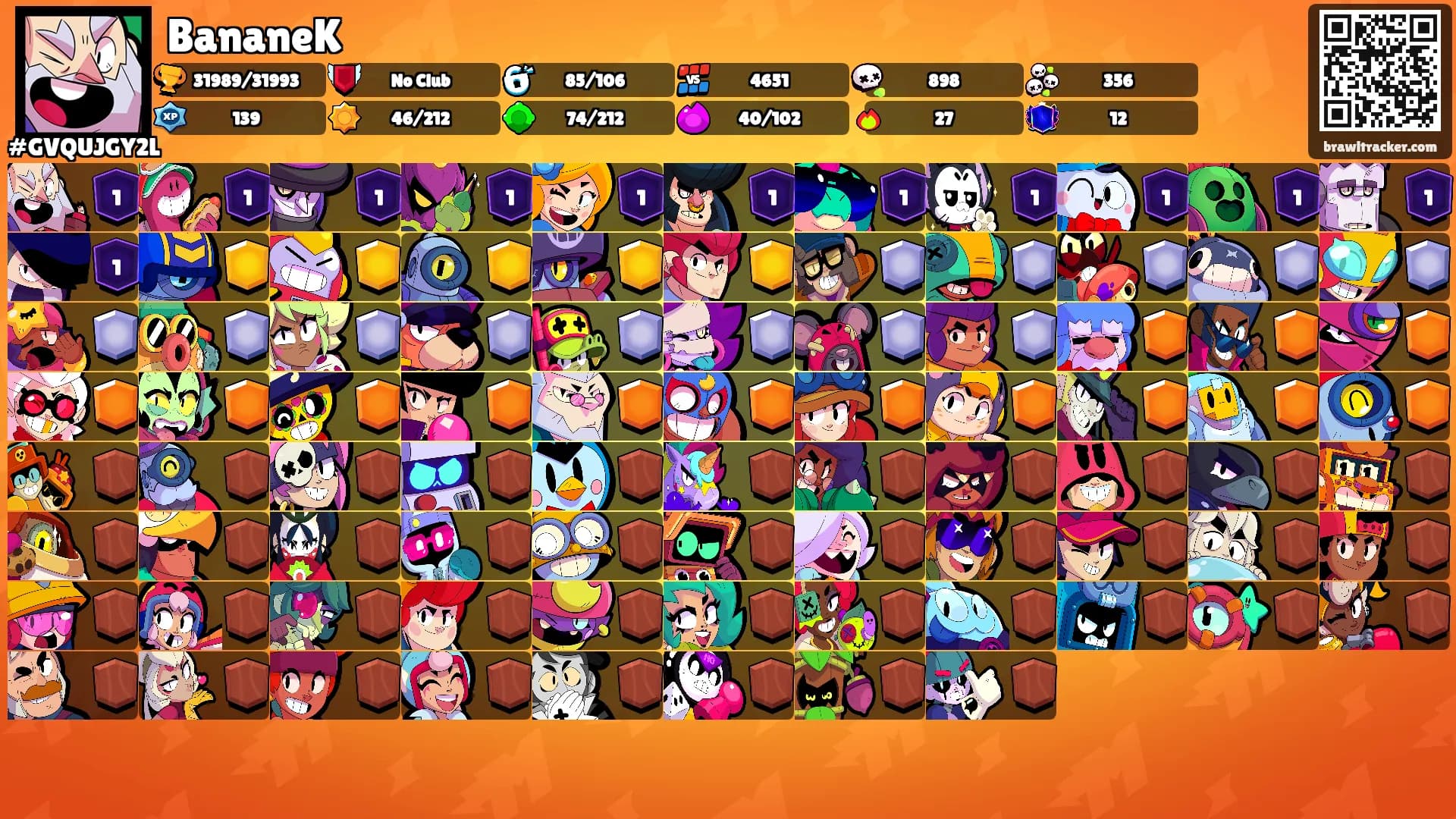 BananeK's Ranks