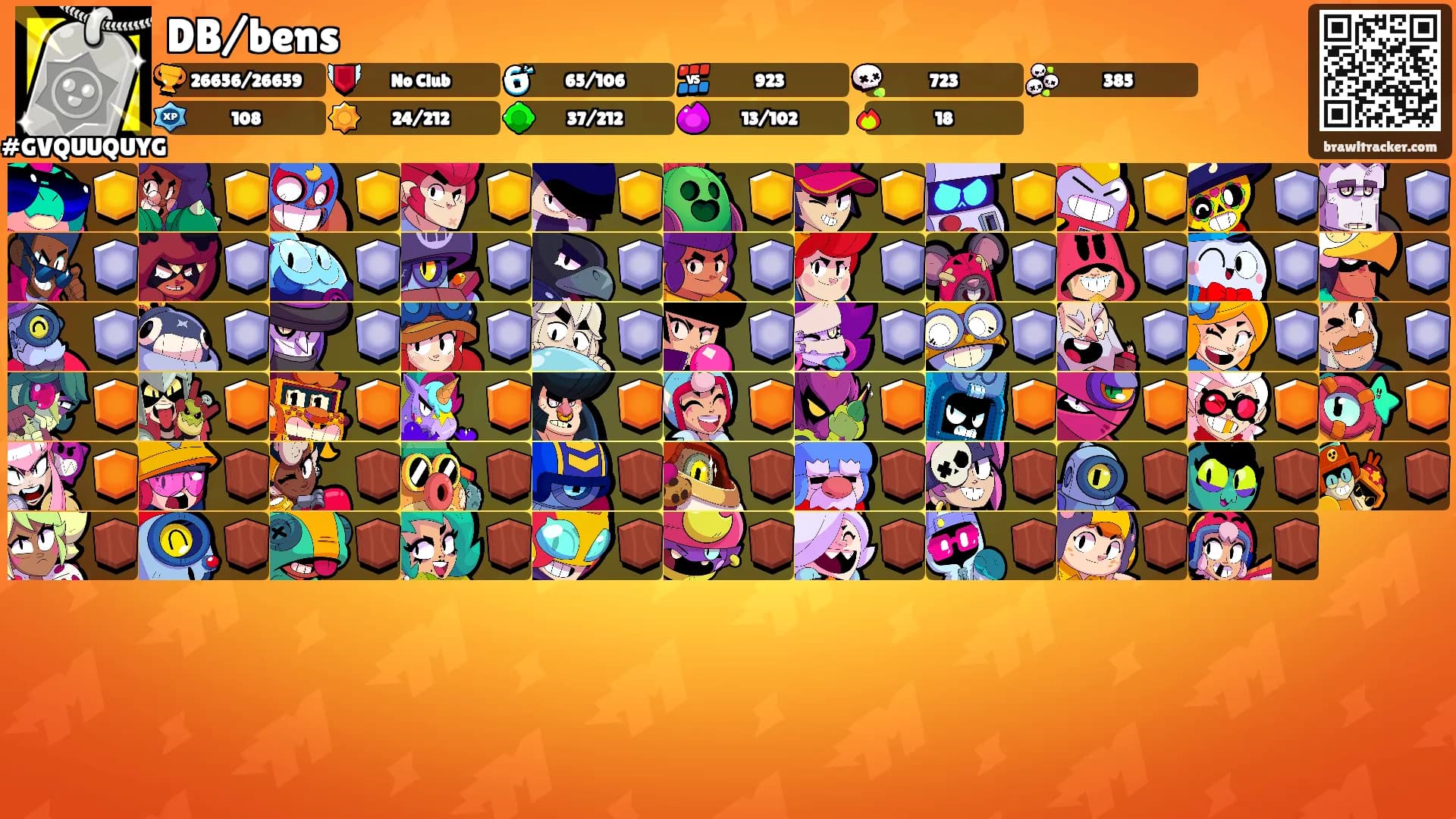 DB/bens's Ranks