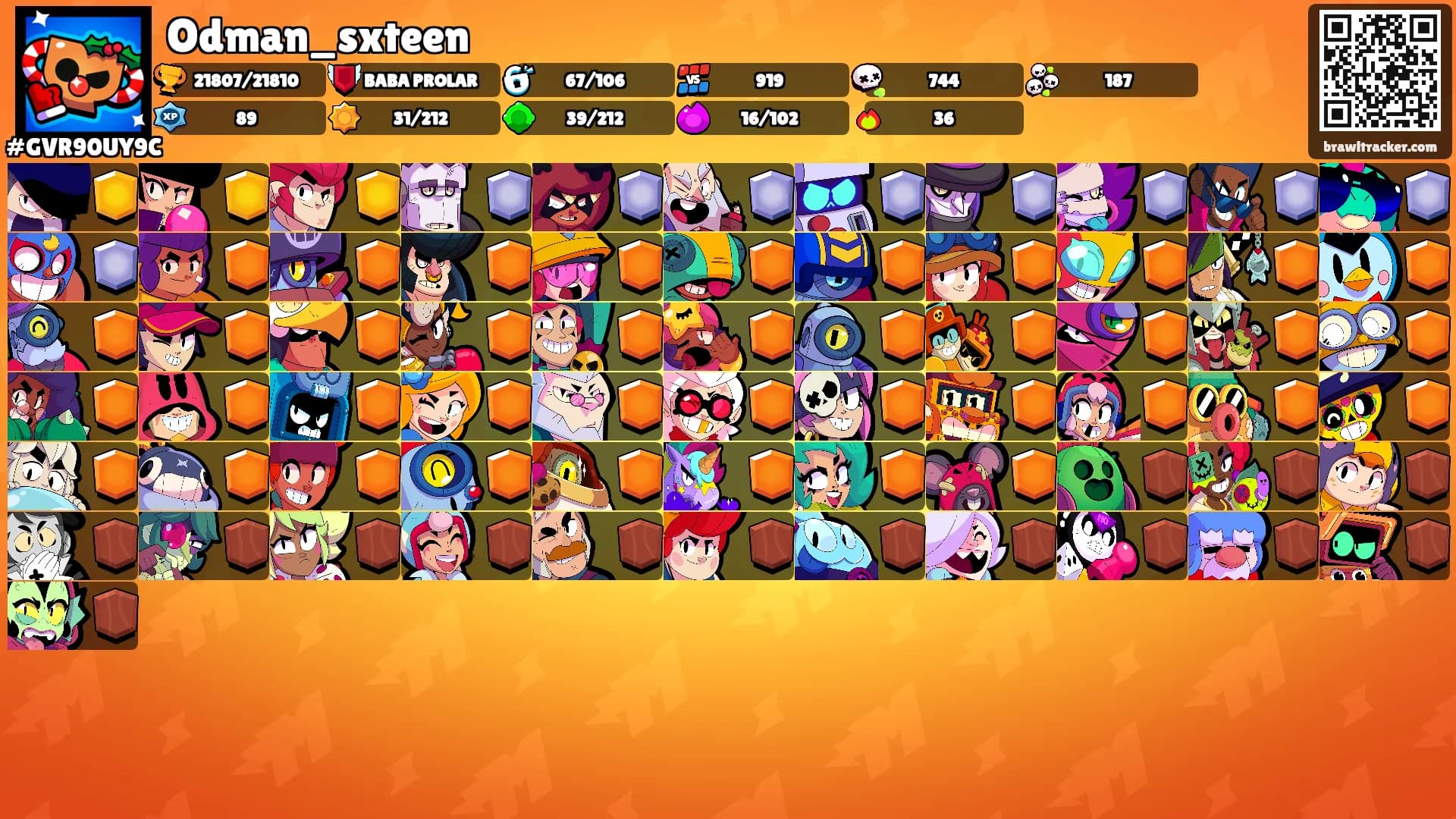 Odman_sxteen's Ranks