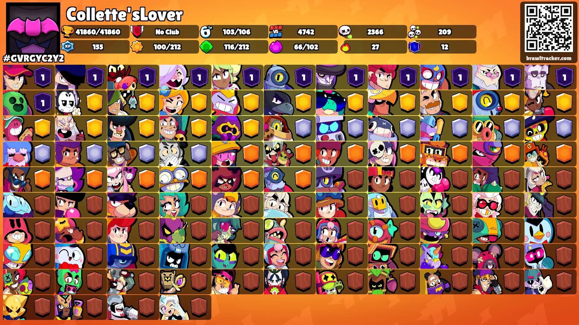 Collette'sLover's Ranks