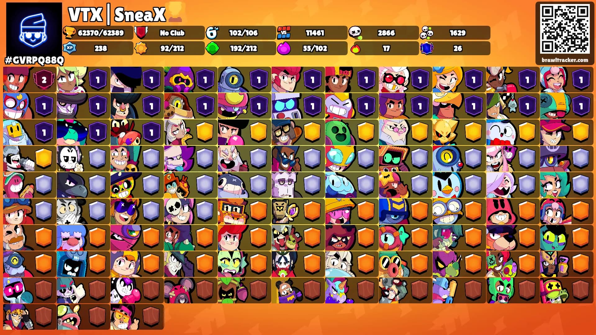 VTX|SneaX🏆's Ranks