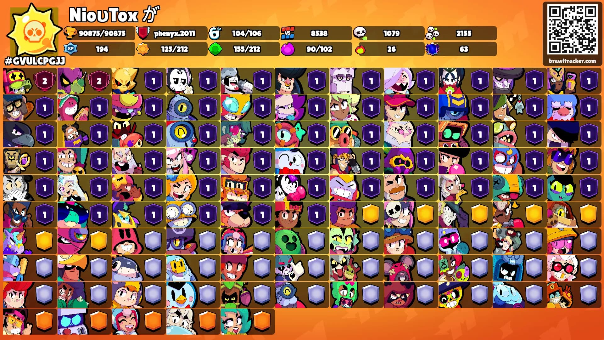 NioυTox が's Ranks
