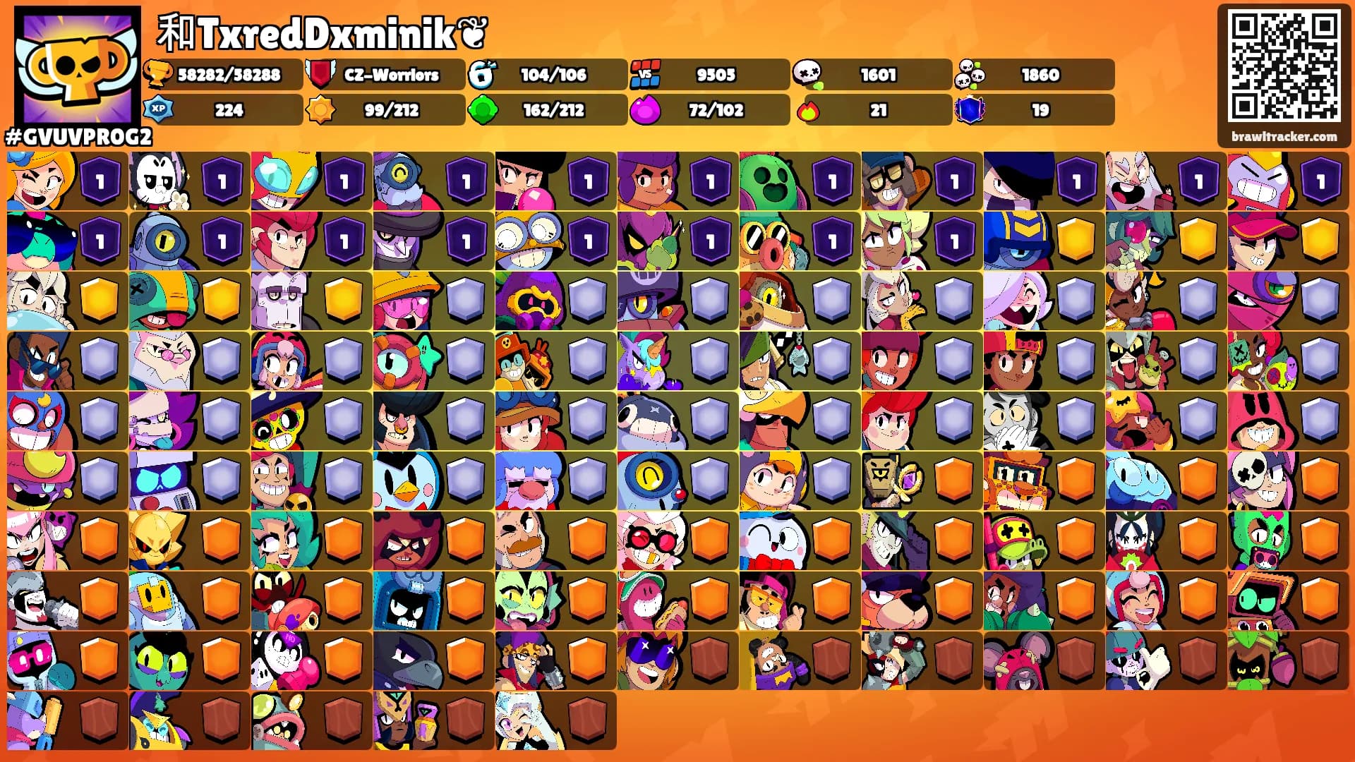 和TxredDxminik❦︎'s Ranks