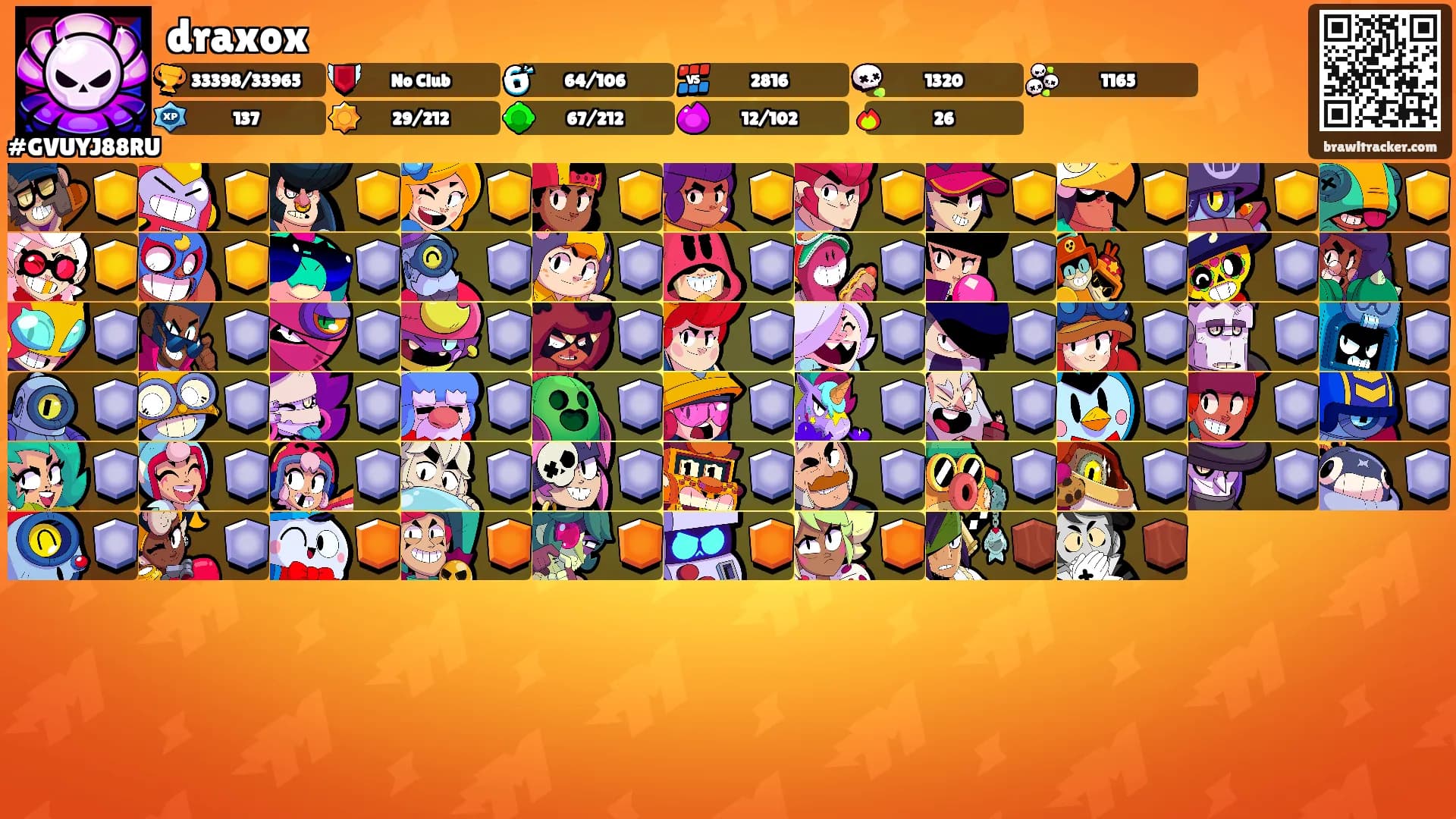 draxox's Ranks