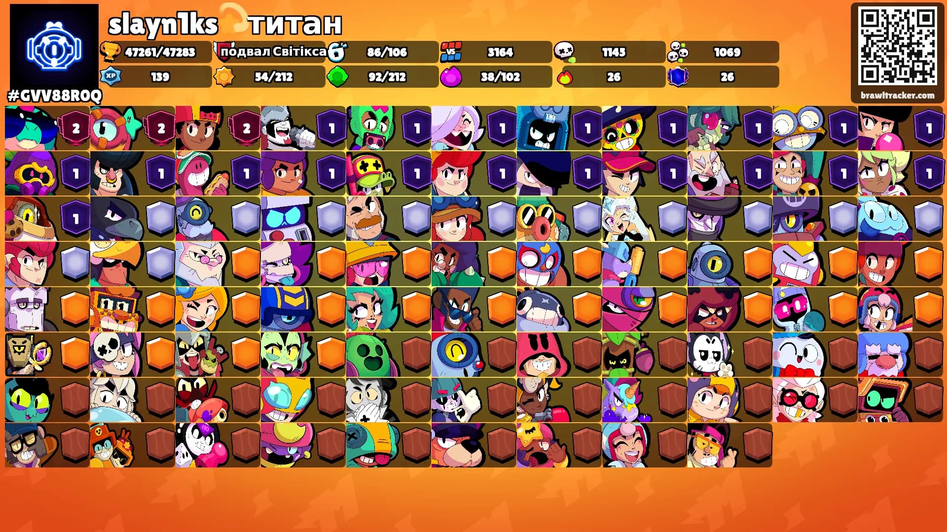 slayn1ks💫титан's Ranks