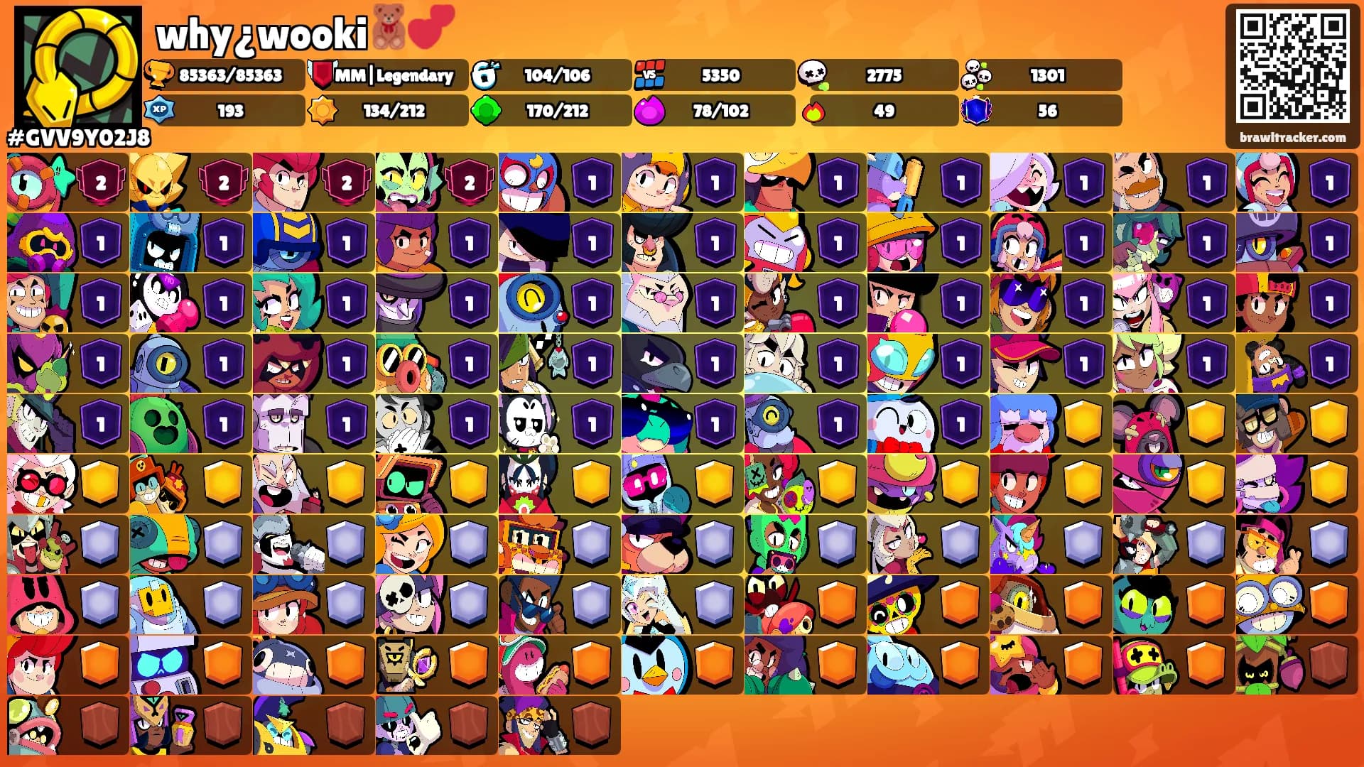 why¿wooki🧸💕's Ranks