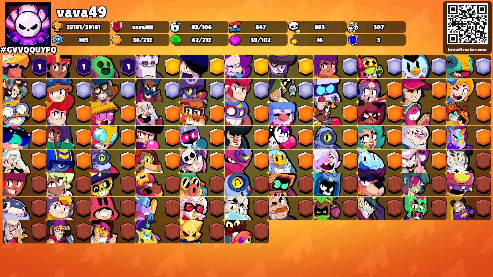 vava49's Ranks