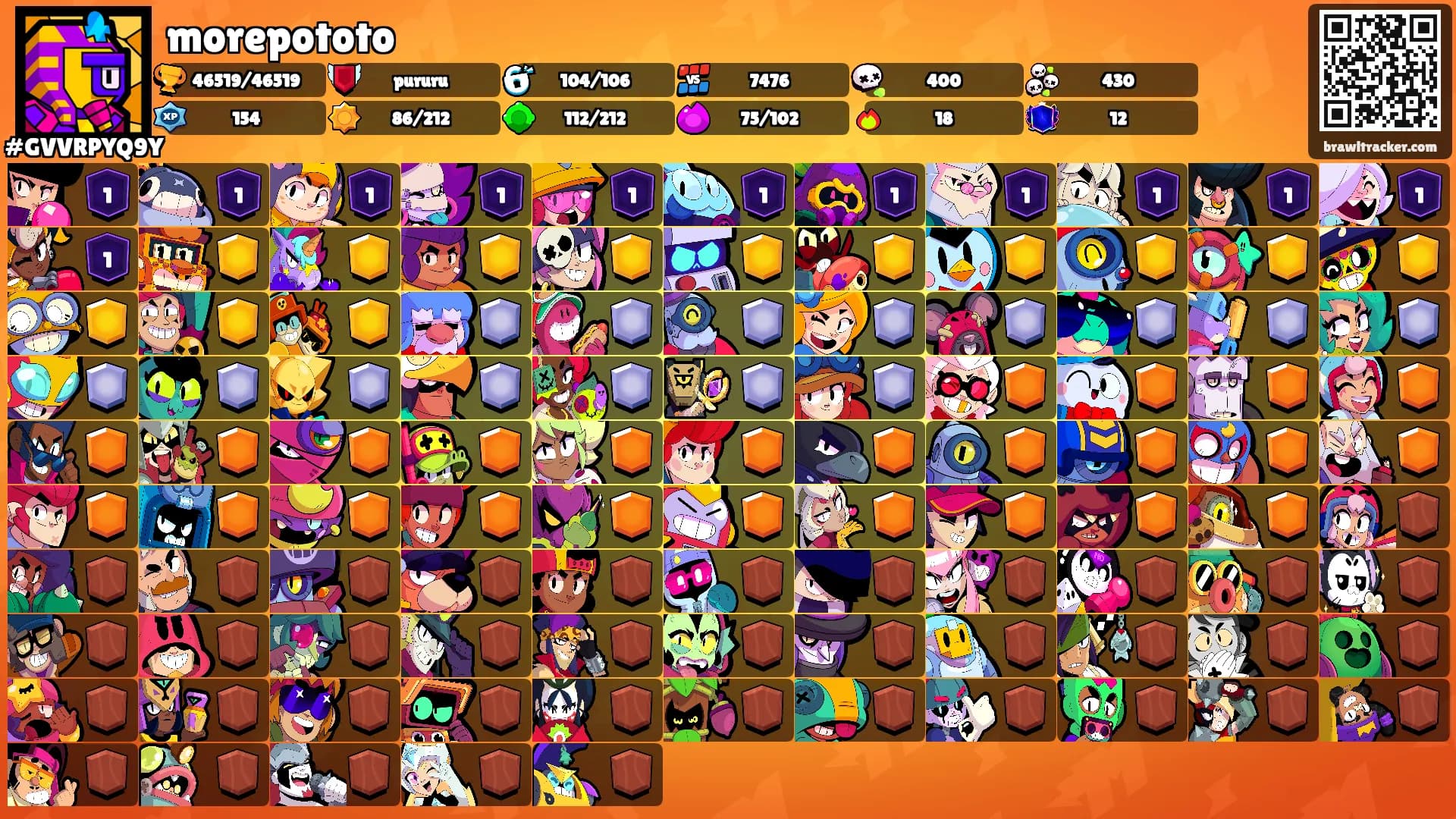morepototo's Ranks