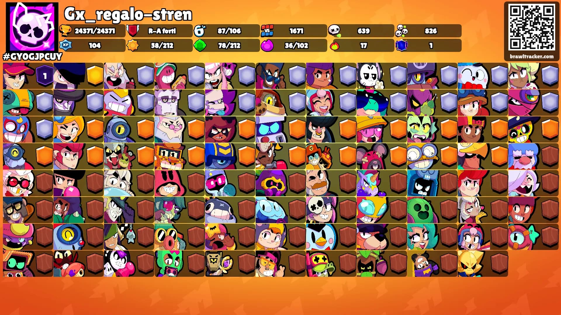 Gx_regalo-stren's Ranks