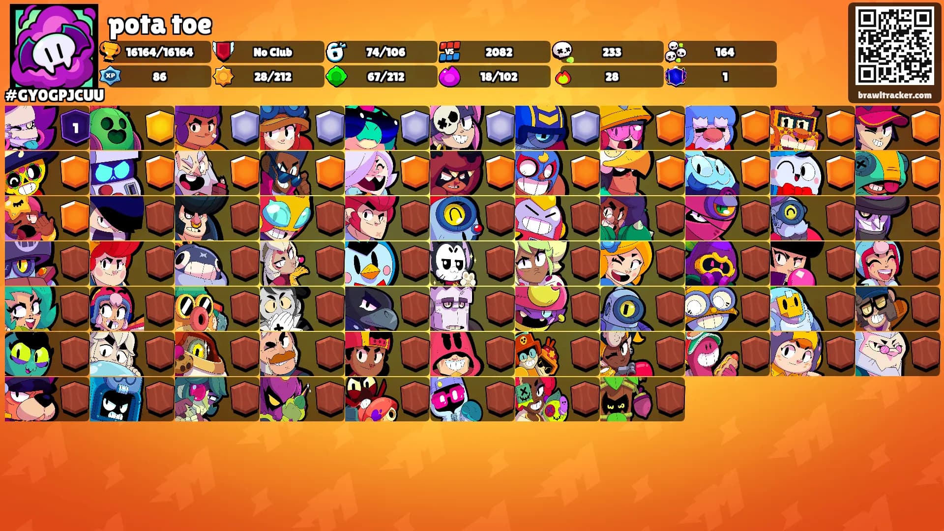 pota toe's Ranks
