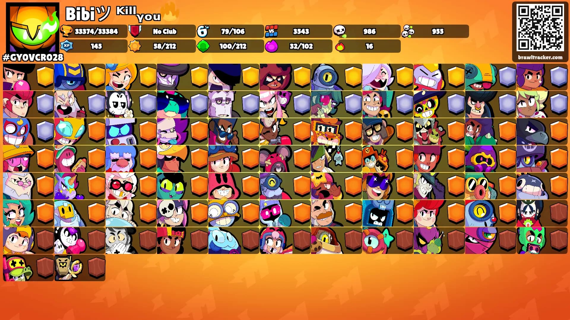 Bibiツ ᴷⁱˡˡᵧₒᵤ🔥's Ranks