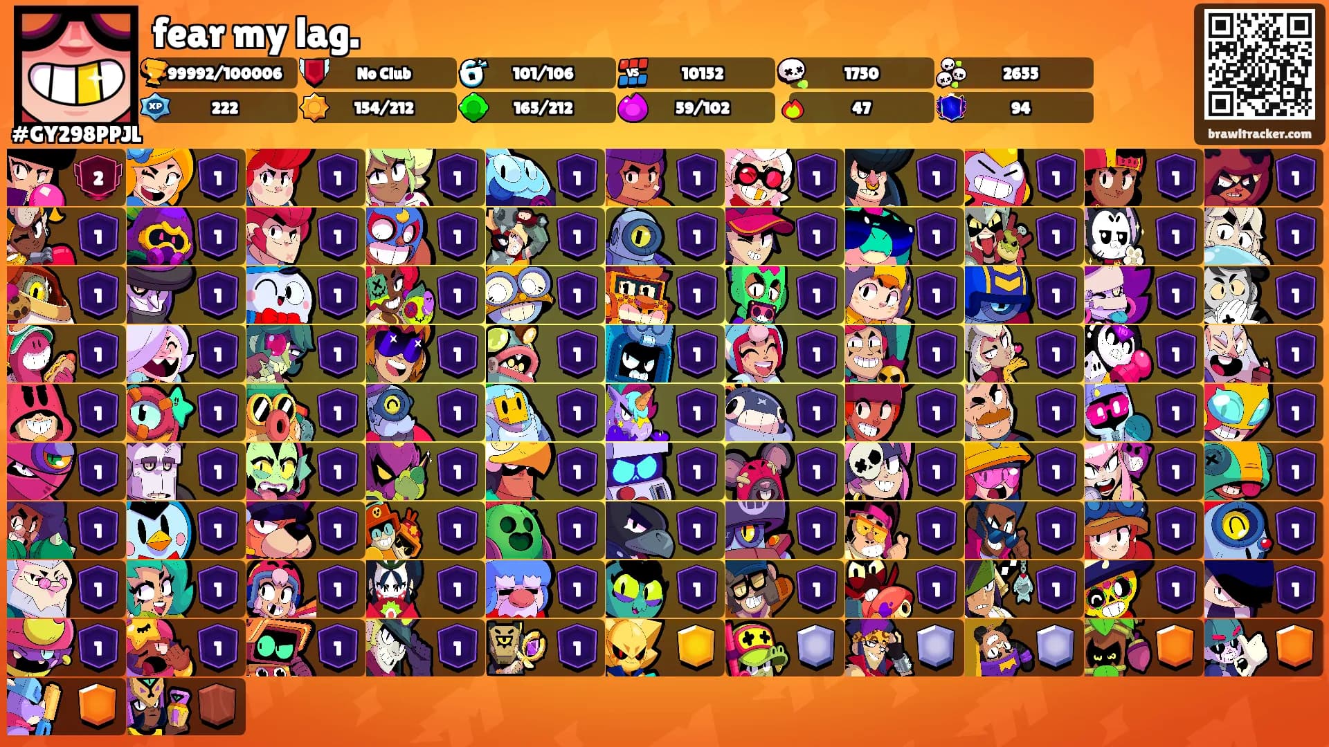 fear my lag.'s Ranks