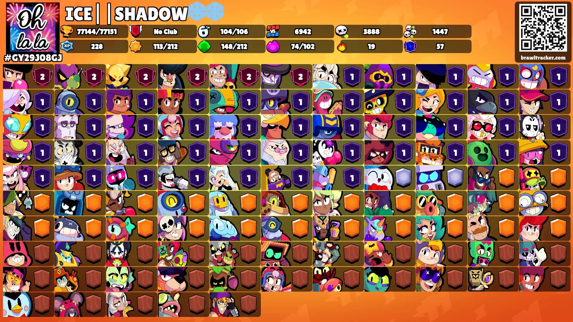 ICE||SHADOW❄️❄️'s Ranks