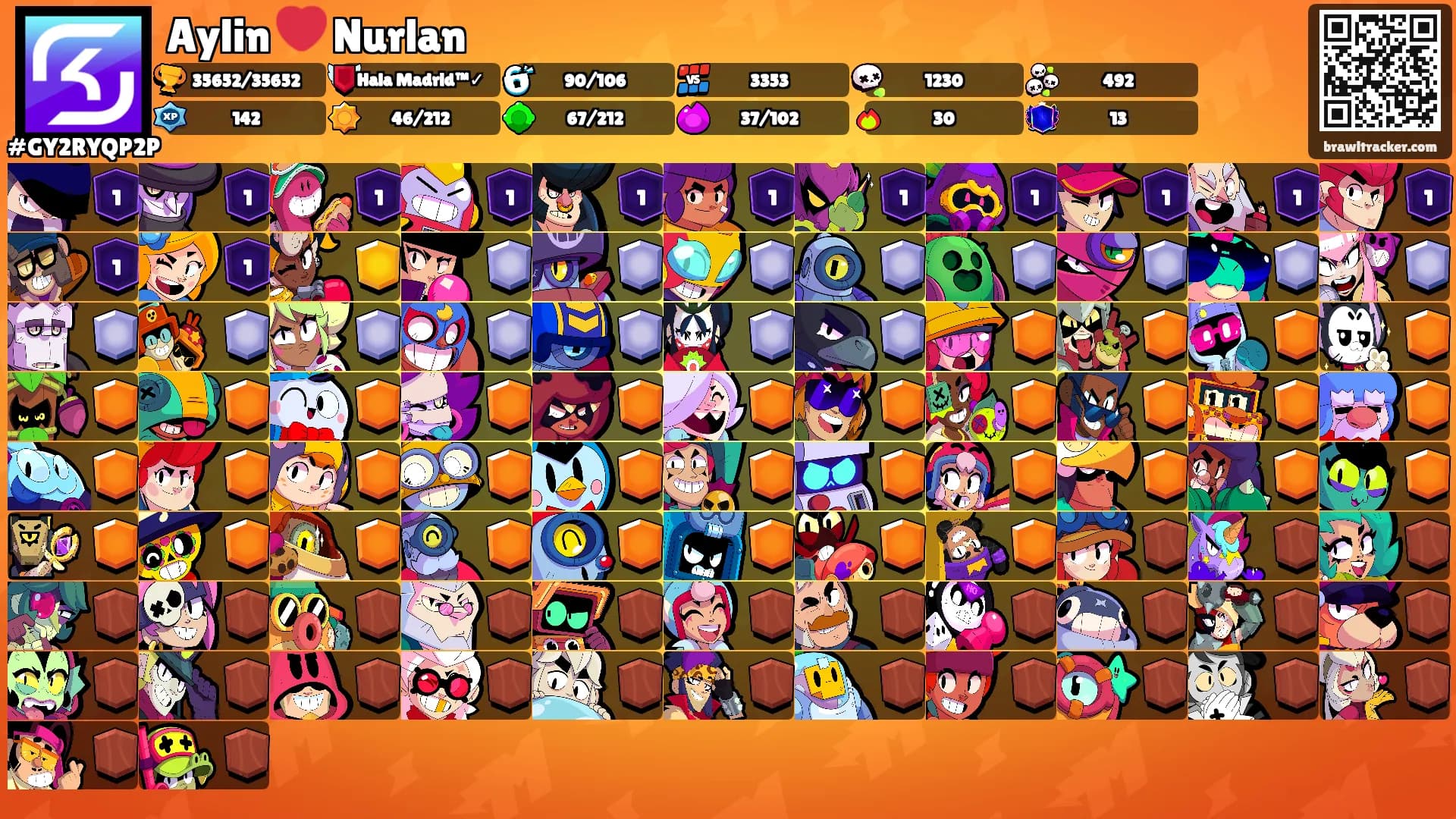 Aylin ❤️ Nurlan's Ranks