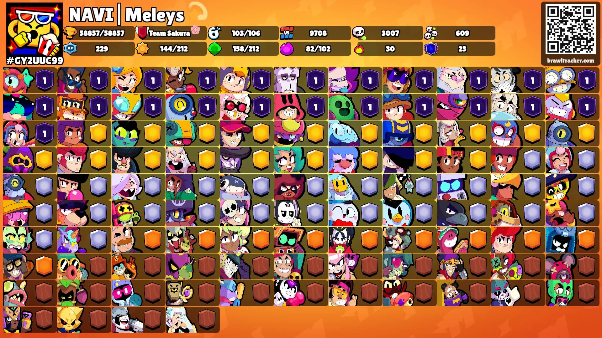 NAVI|Meleys 💫's Ranks