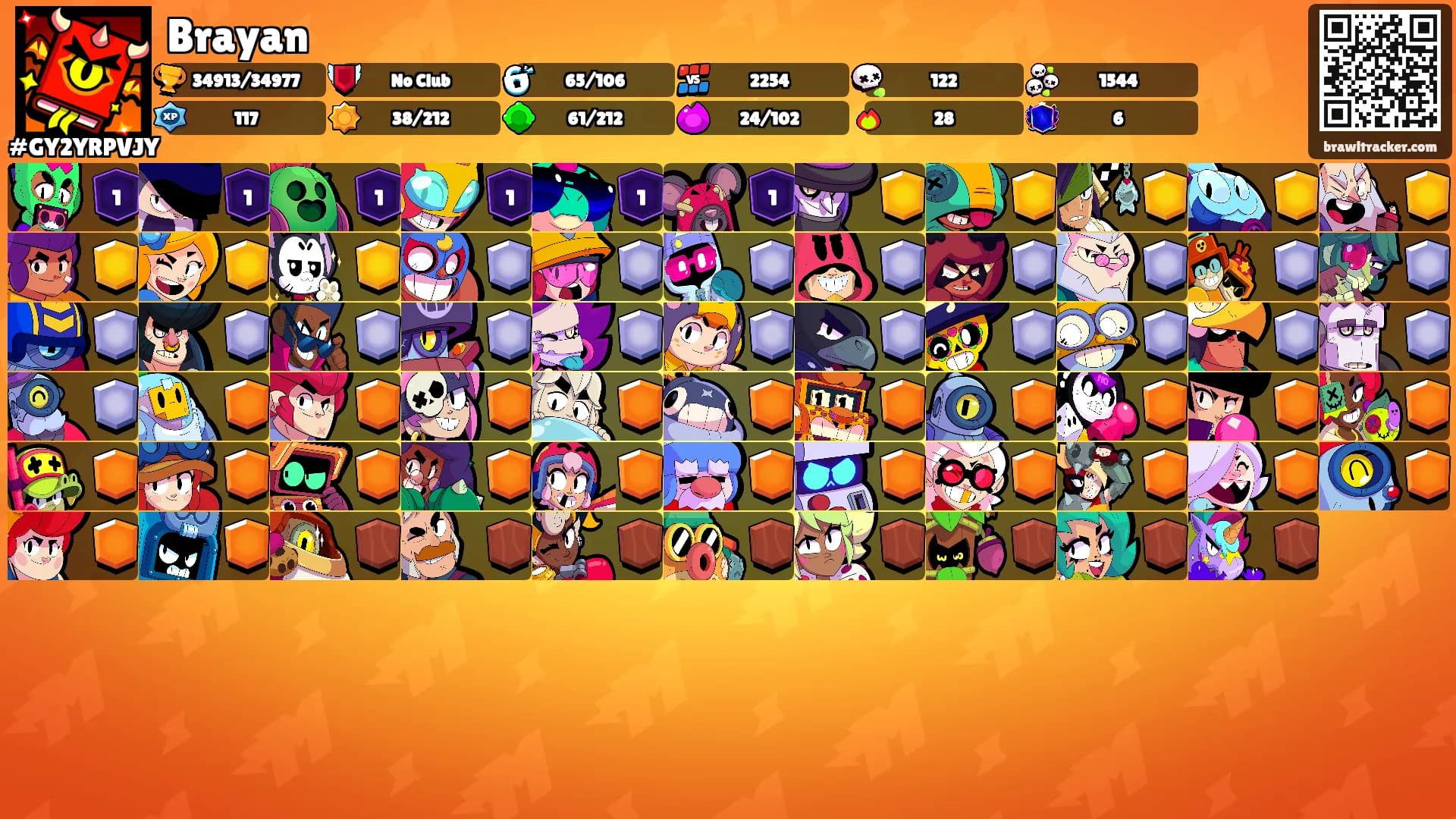Brayan's Ranks
