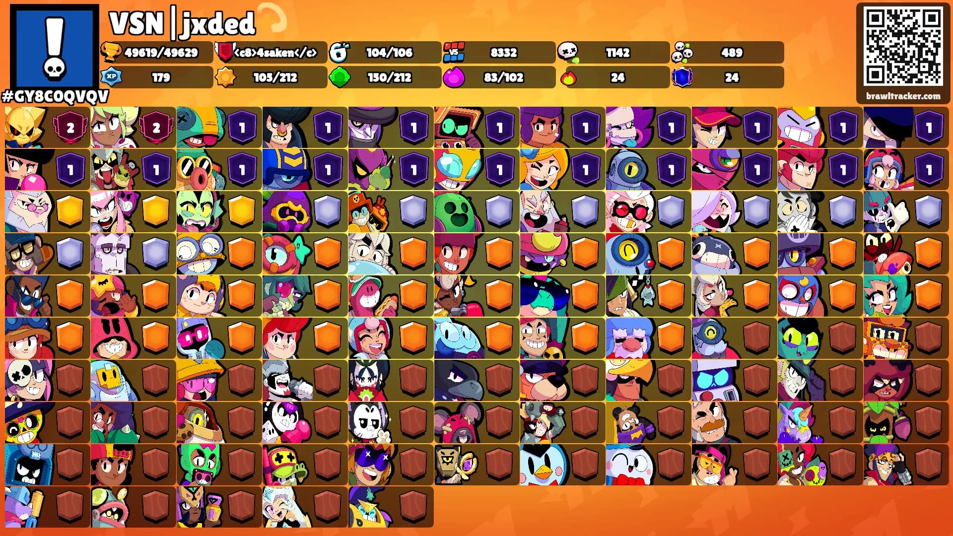VSN|jxded💫's Ranks