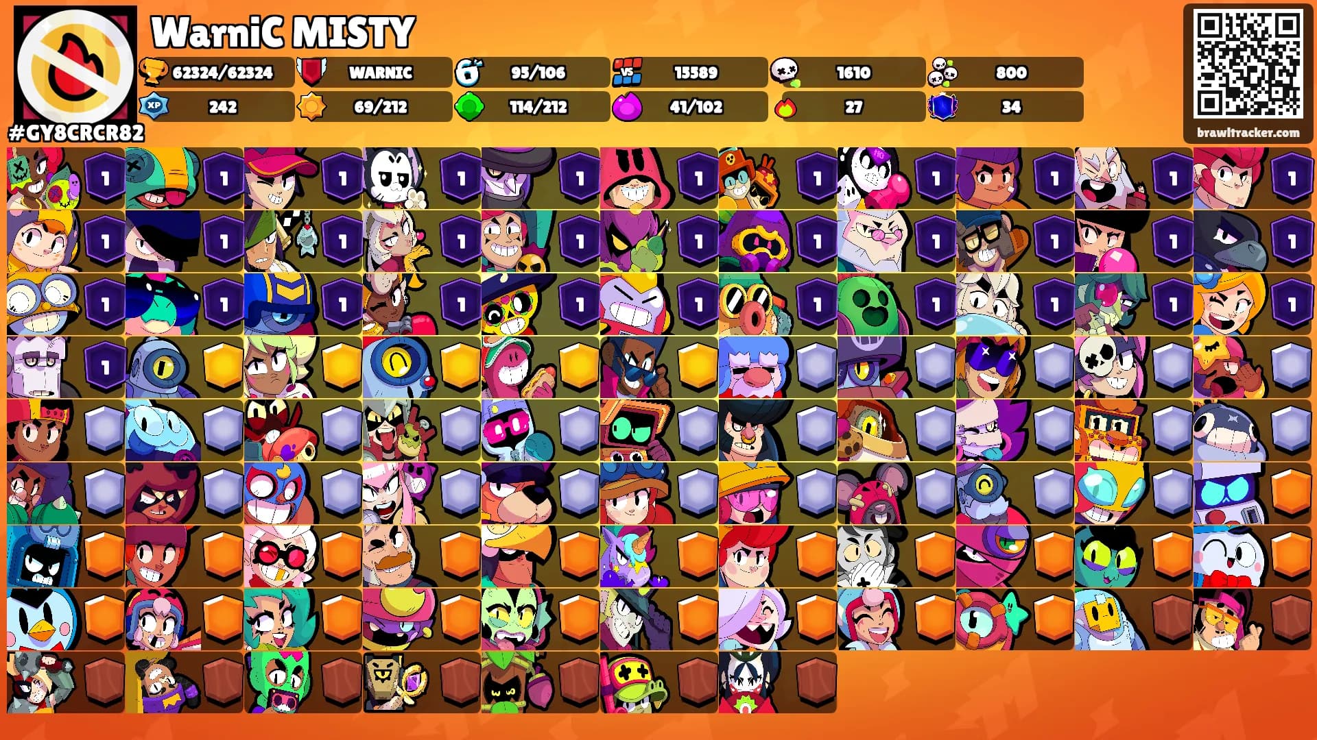 WarniC MISTY's Ranks
