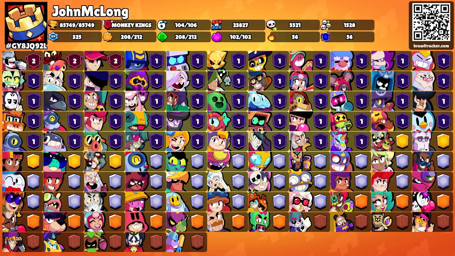 JohnMcLong's Ranks
