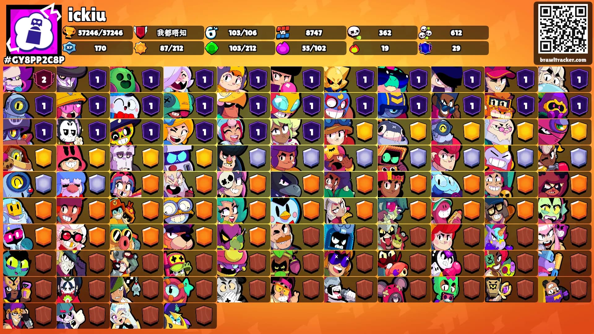 ickiu's Ranks