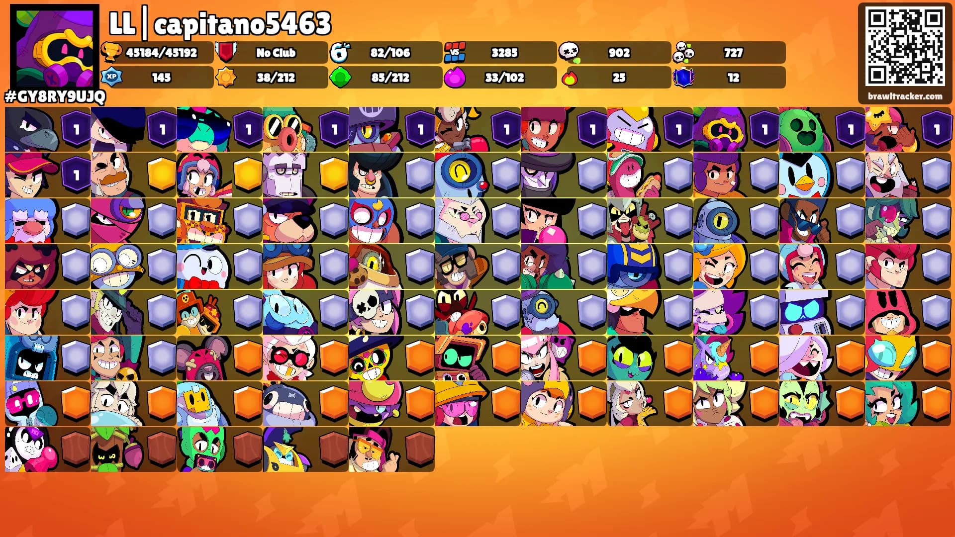 LL|capitano5463's Ranks