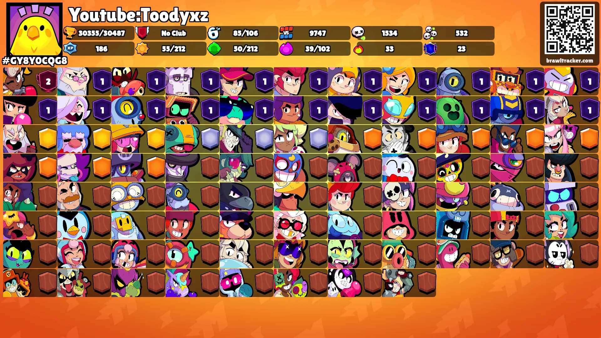 Youtube:Toodyxz's Ranks