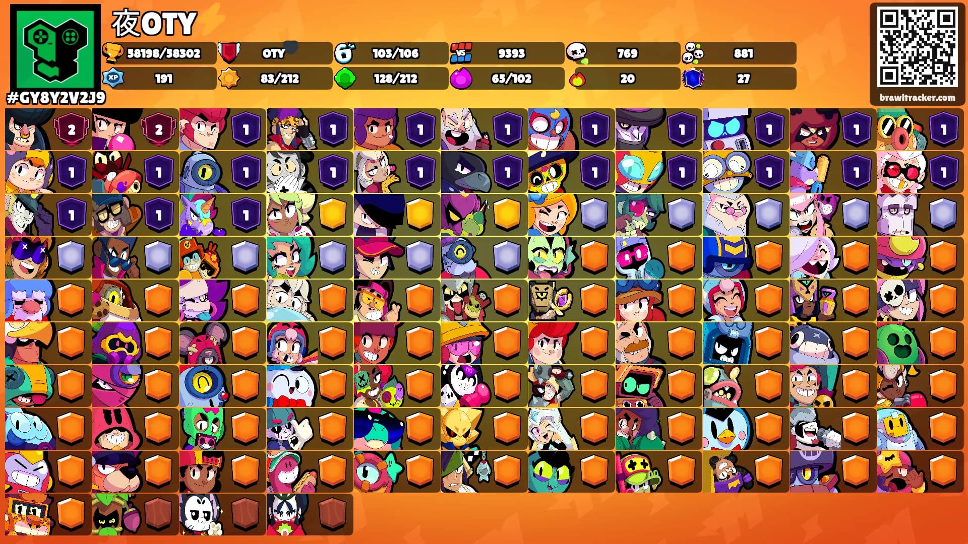 夜OTY⚡'s Ranks