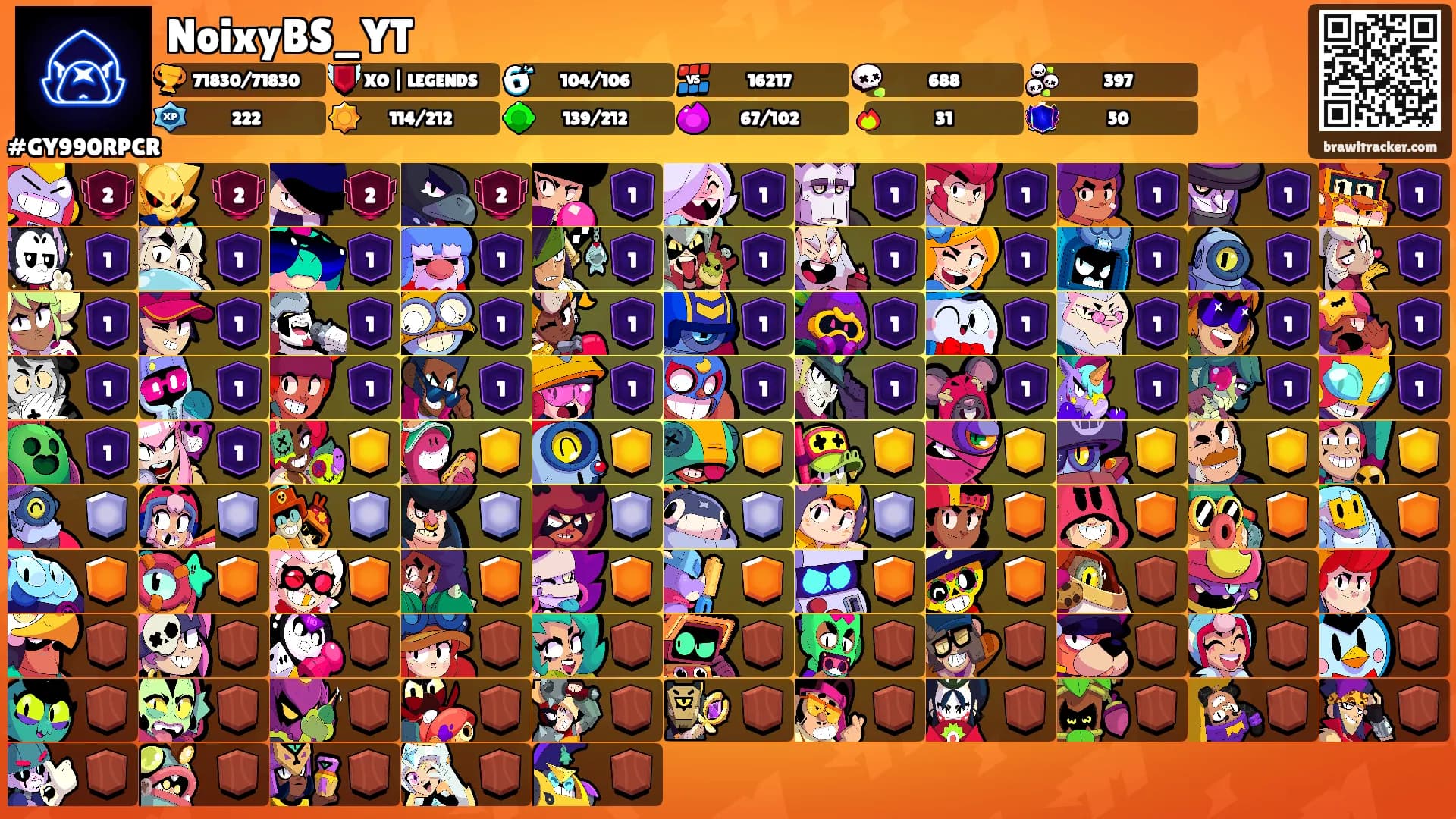 NoixyBS_YT's Ranks