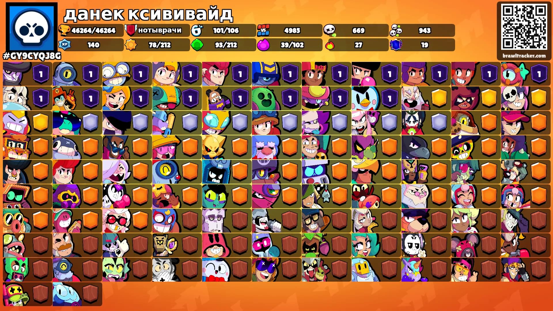 данек ксививайд's Ranks
