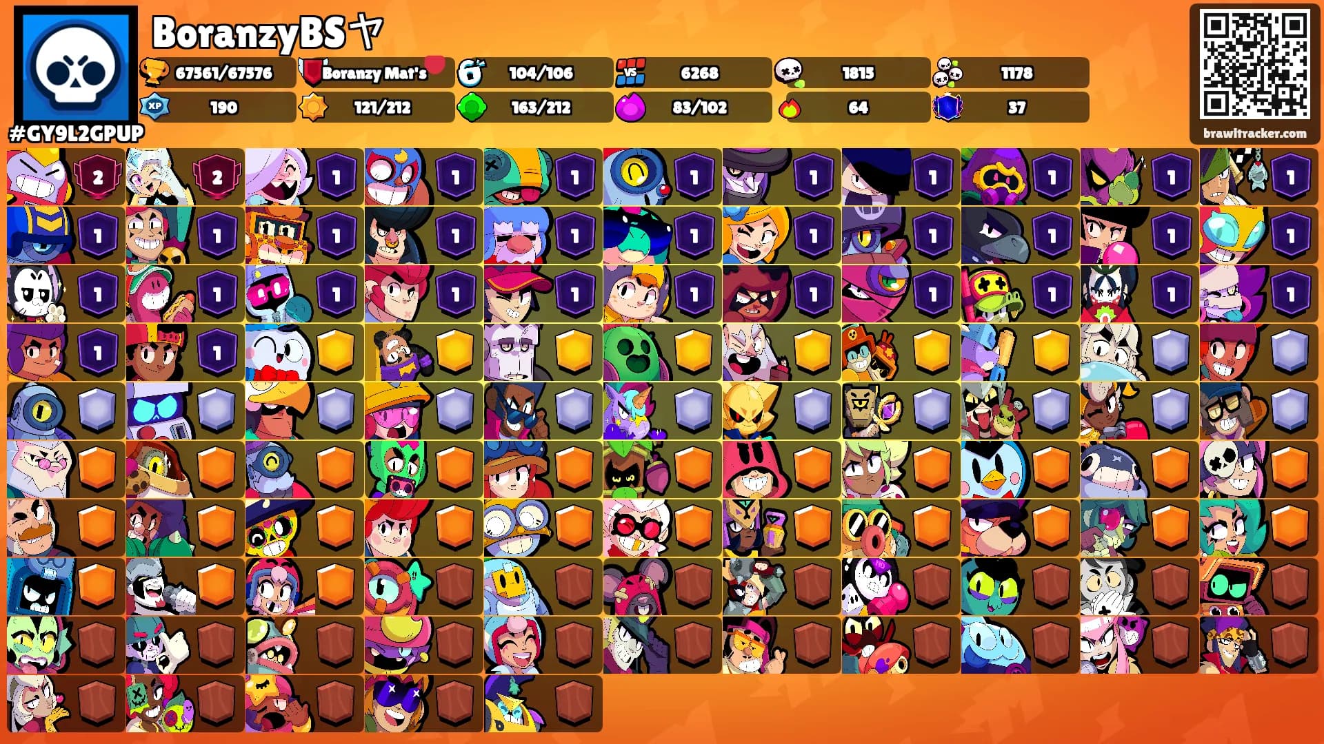 BoranzyBSヤ's Ranks
