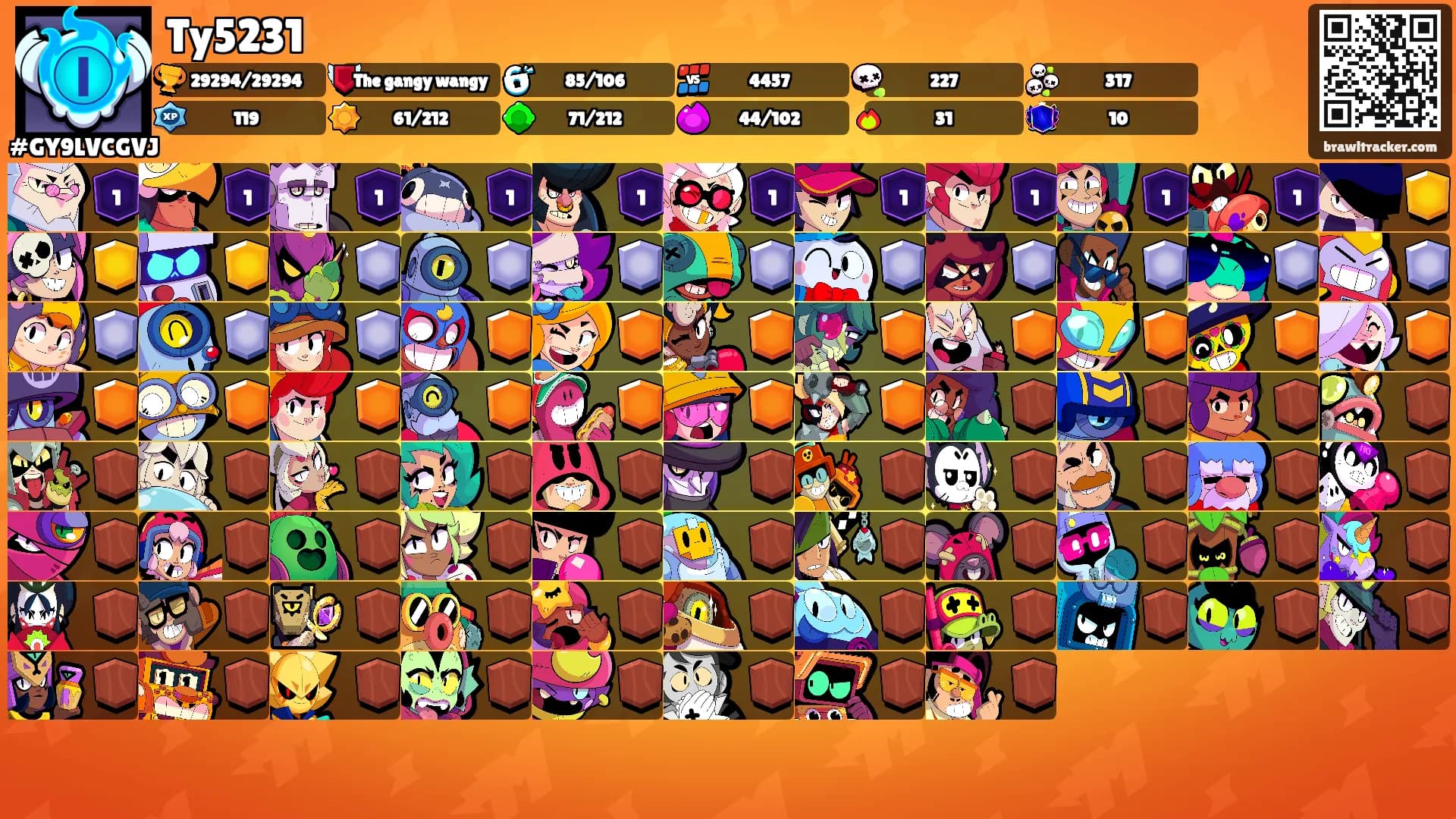 Ty5231's Ranks