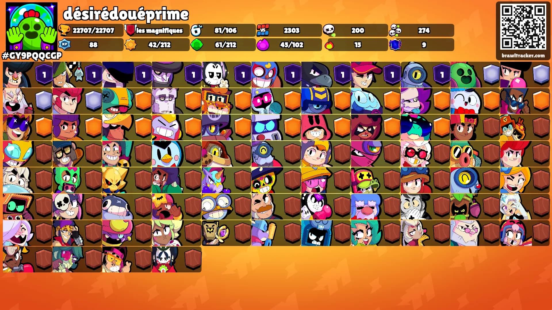 désirédouéprime's Ranks