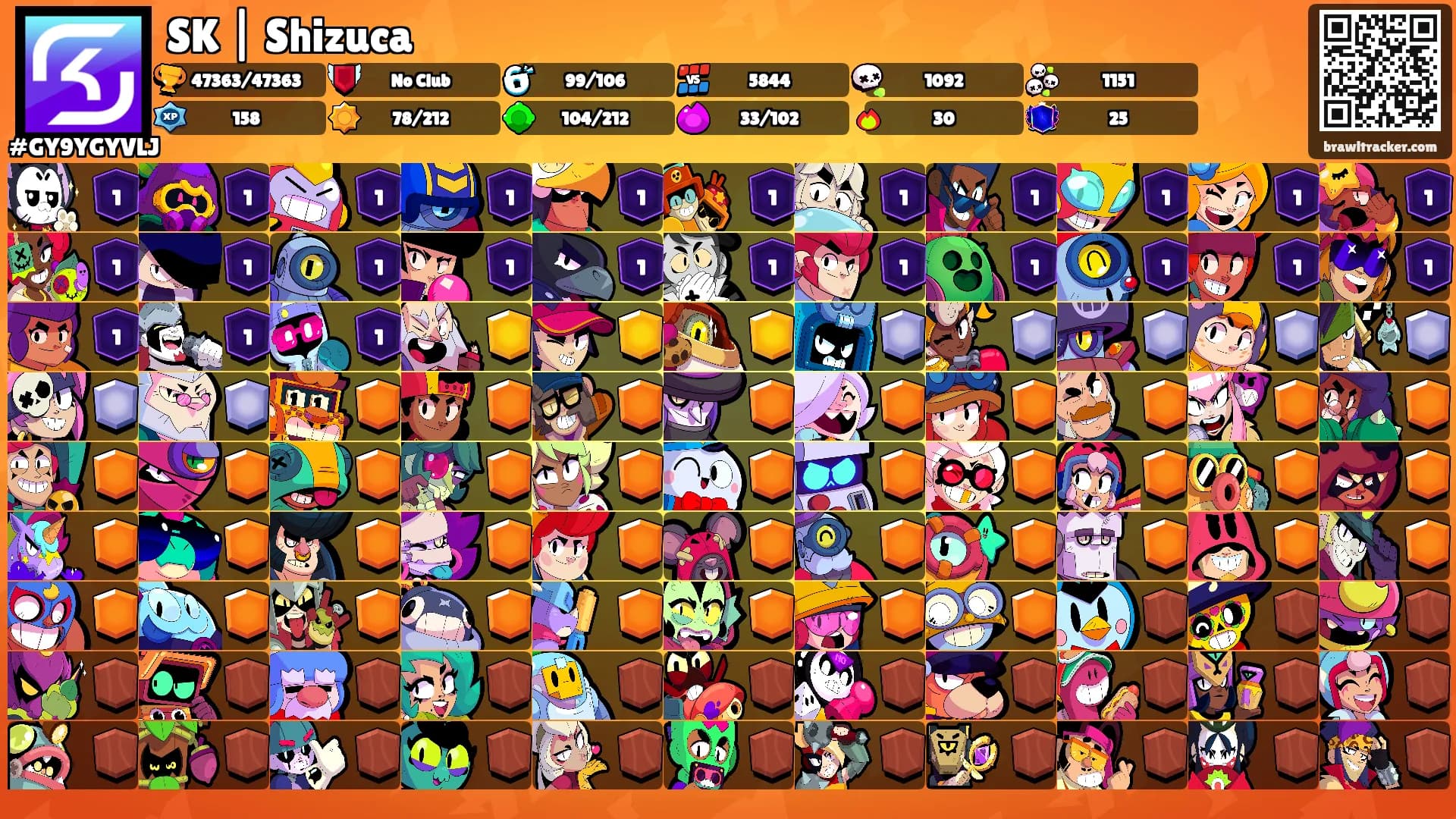 SK | Shizuca's Ranks